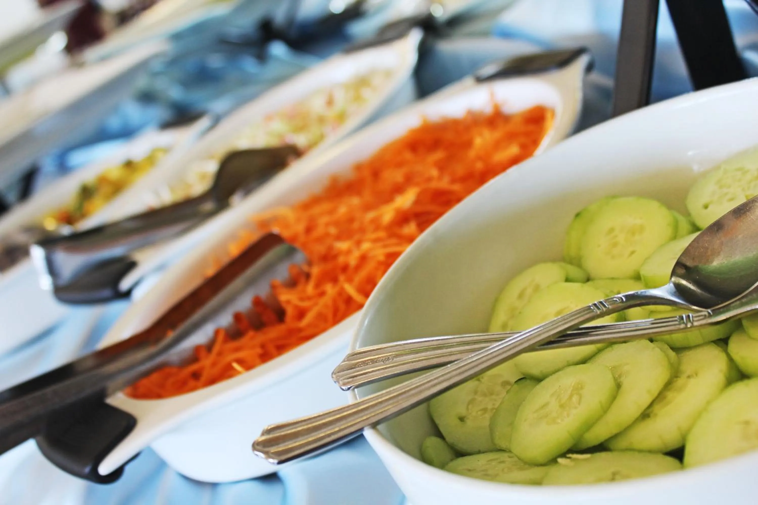Food close-up in Hotel Touring