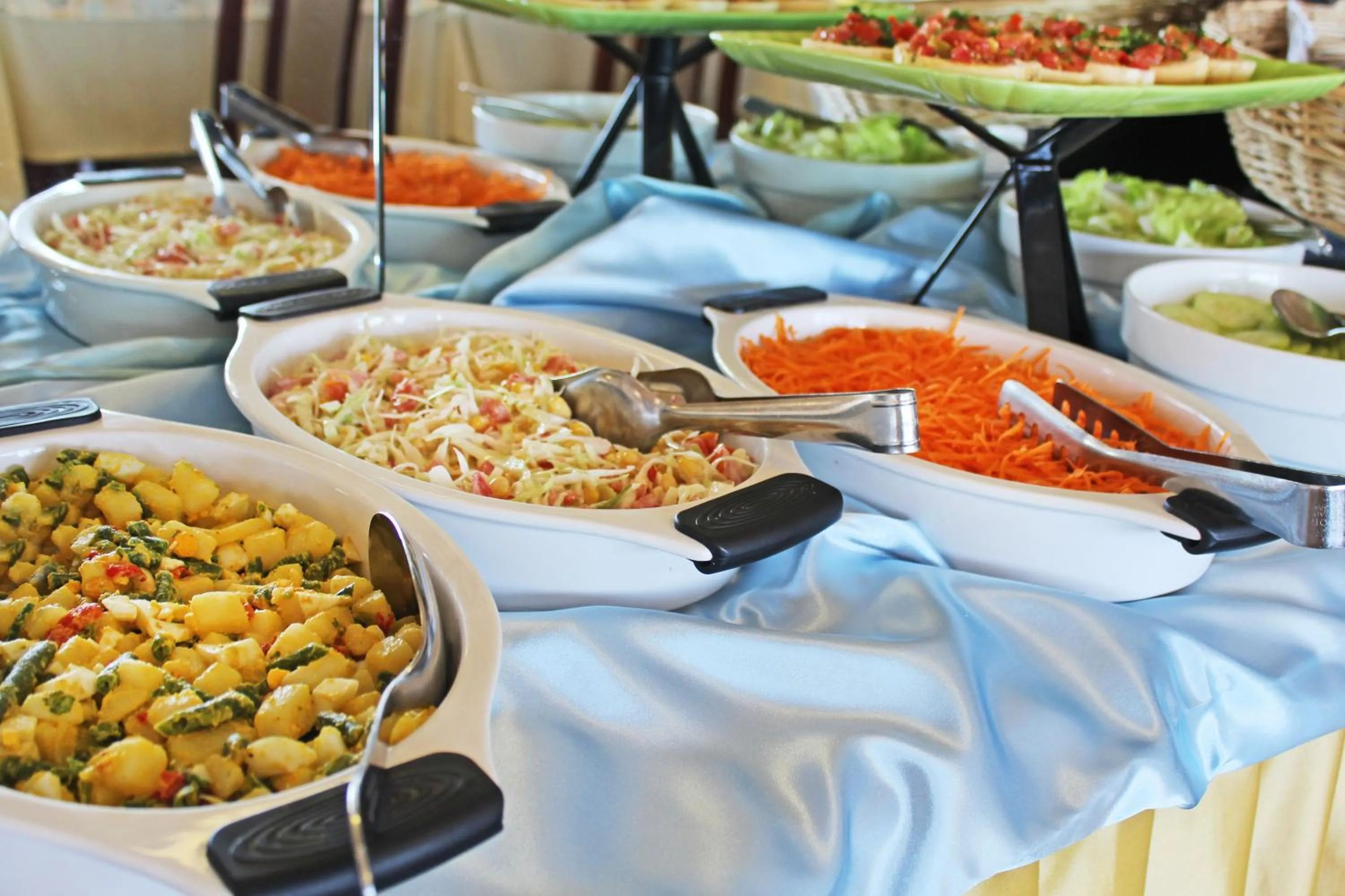 Food close-up in Hotel Touring