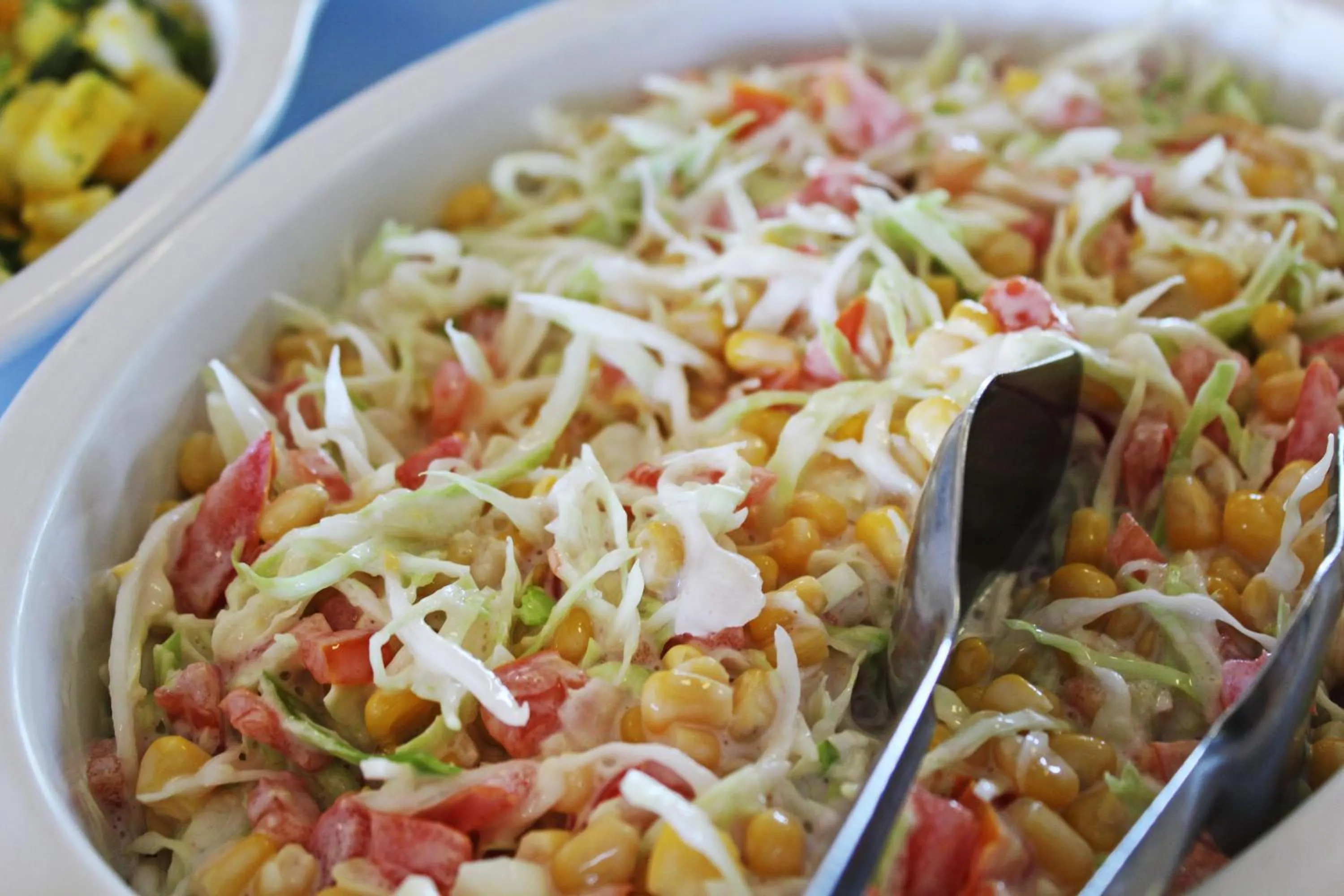 Food close-up in Hotel Touring