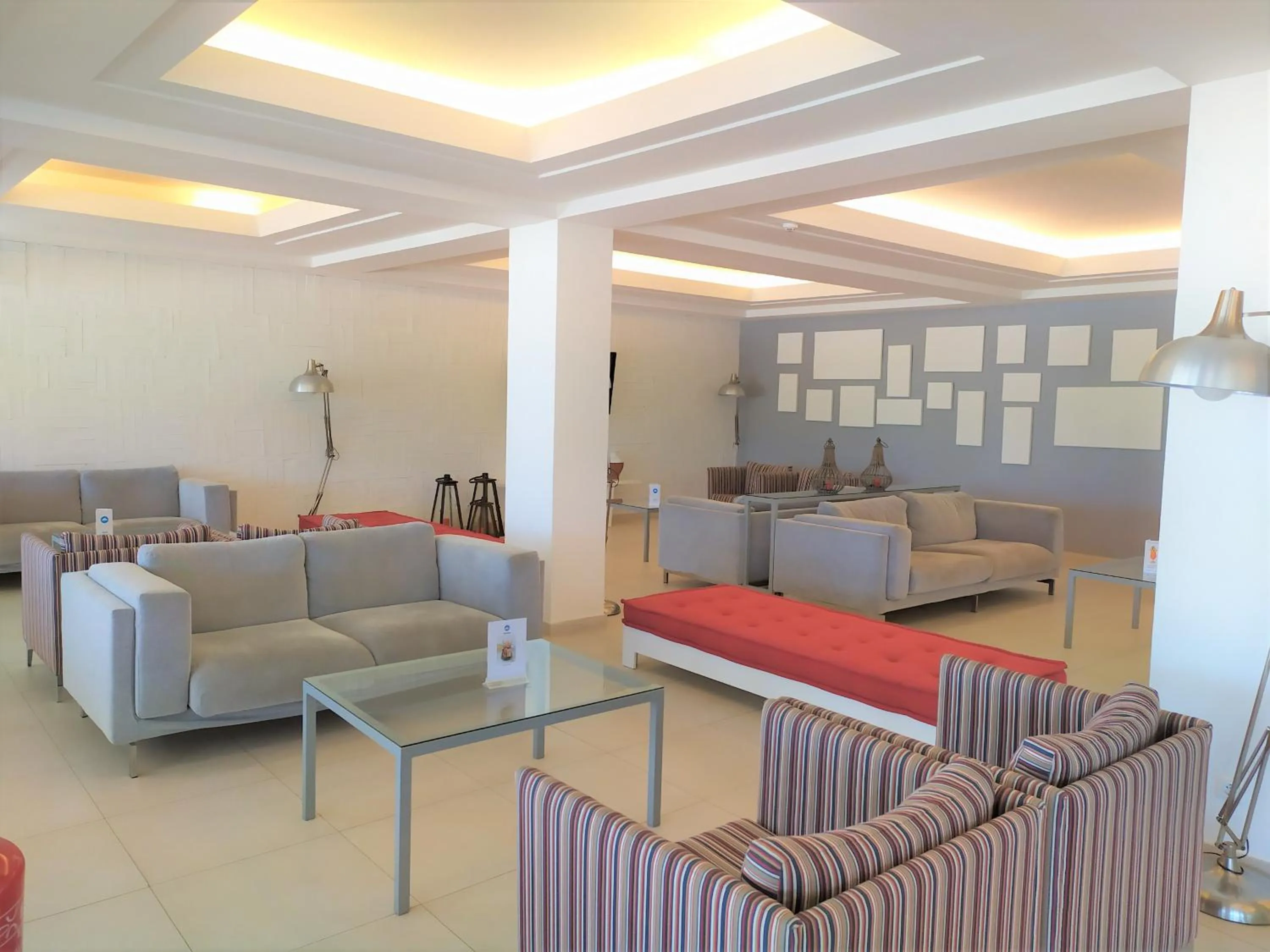 Lobby or reception in Prainha Clube