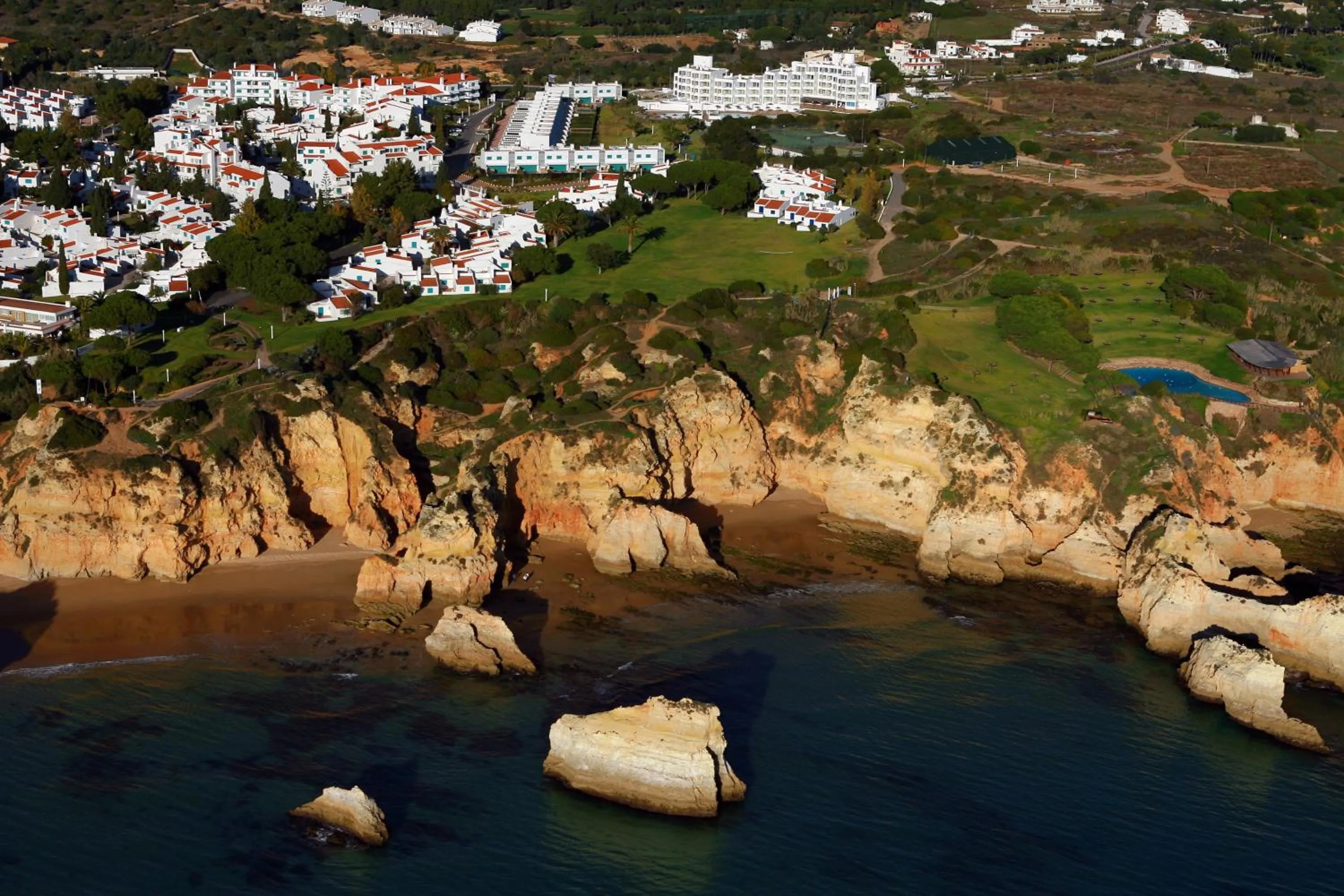 Bird's eye view in Prainha Clube