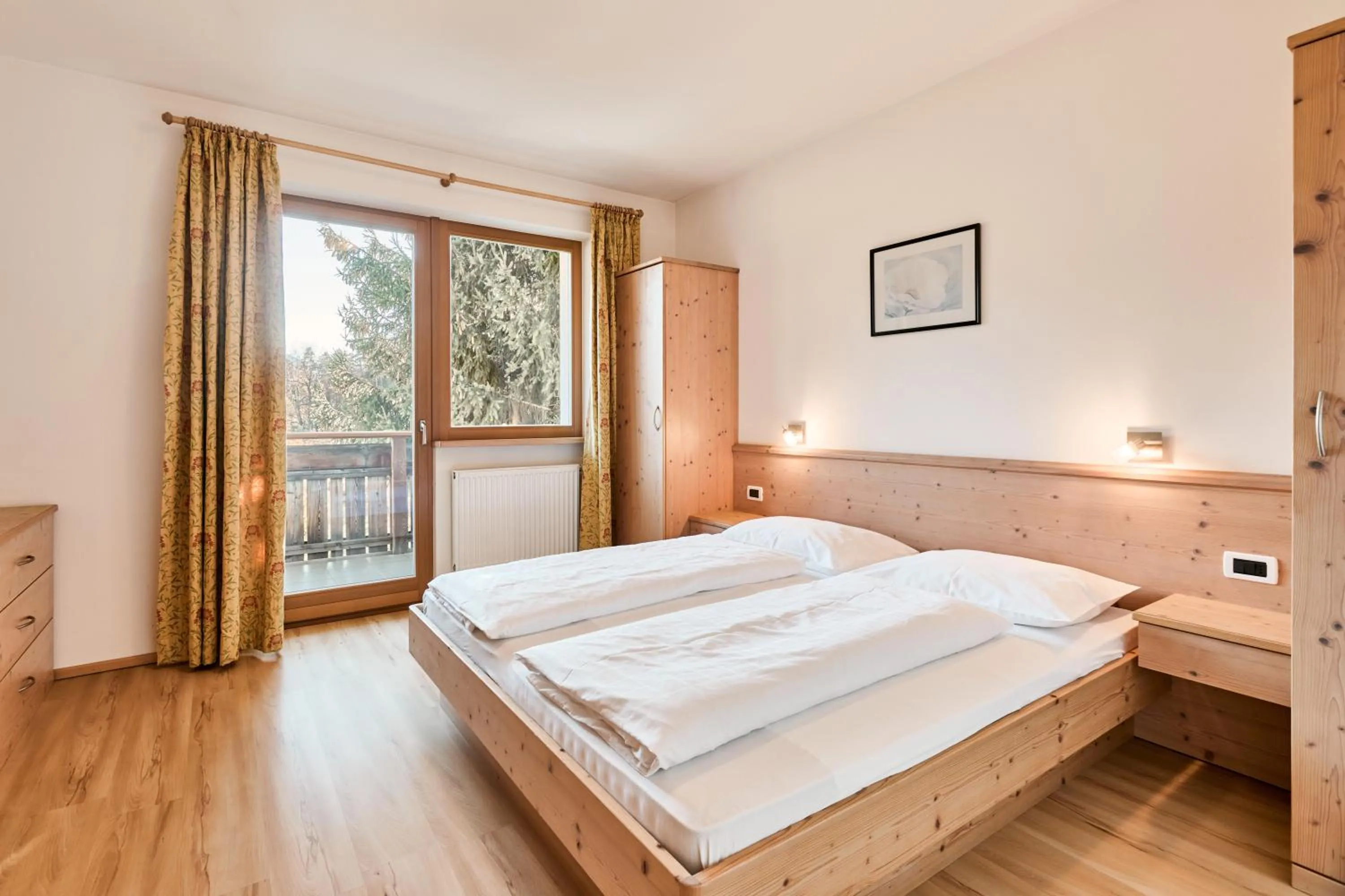 Bedroom, Bed in Residence Schiestlhof