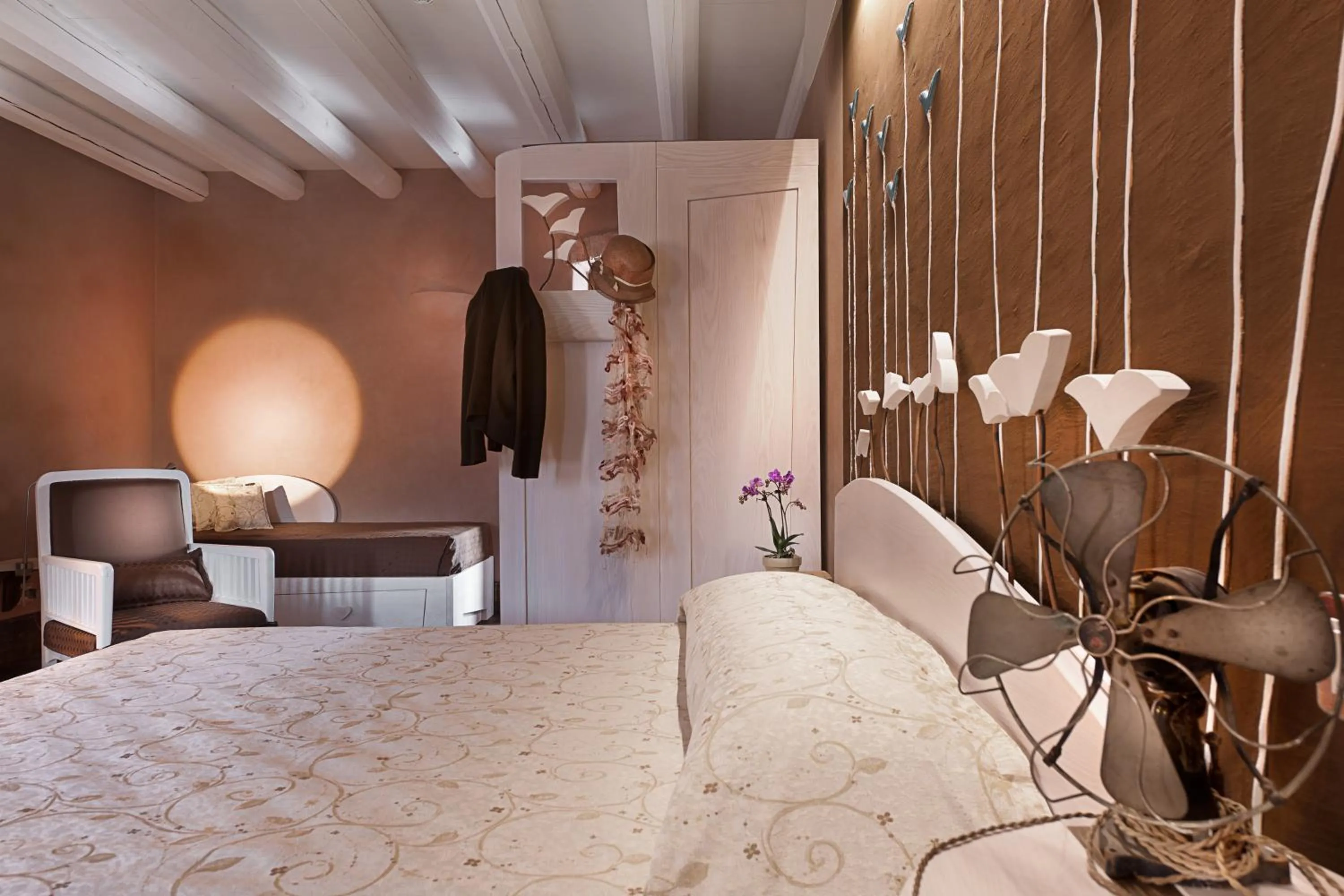 Bedroom, Bed in Boutique Hotel Villa dei Campi