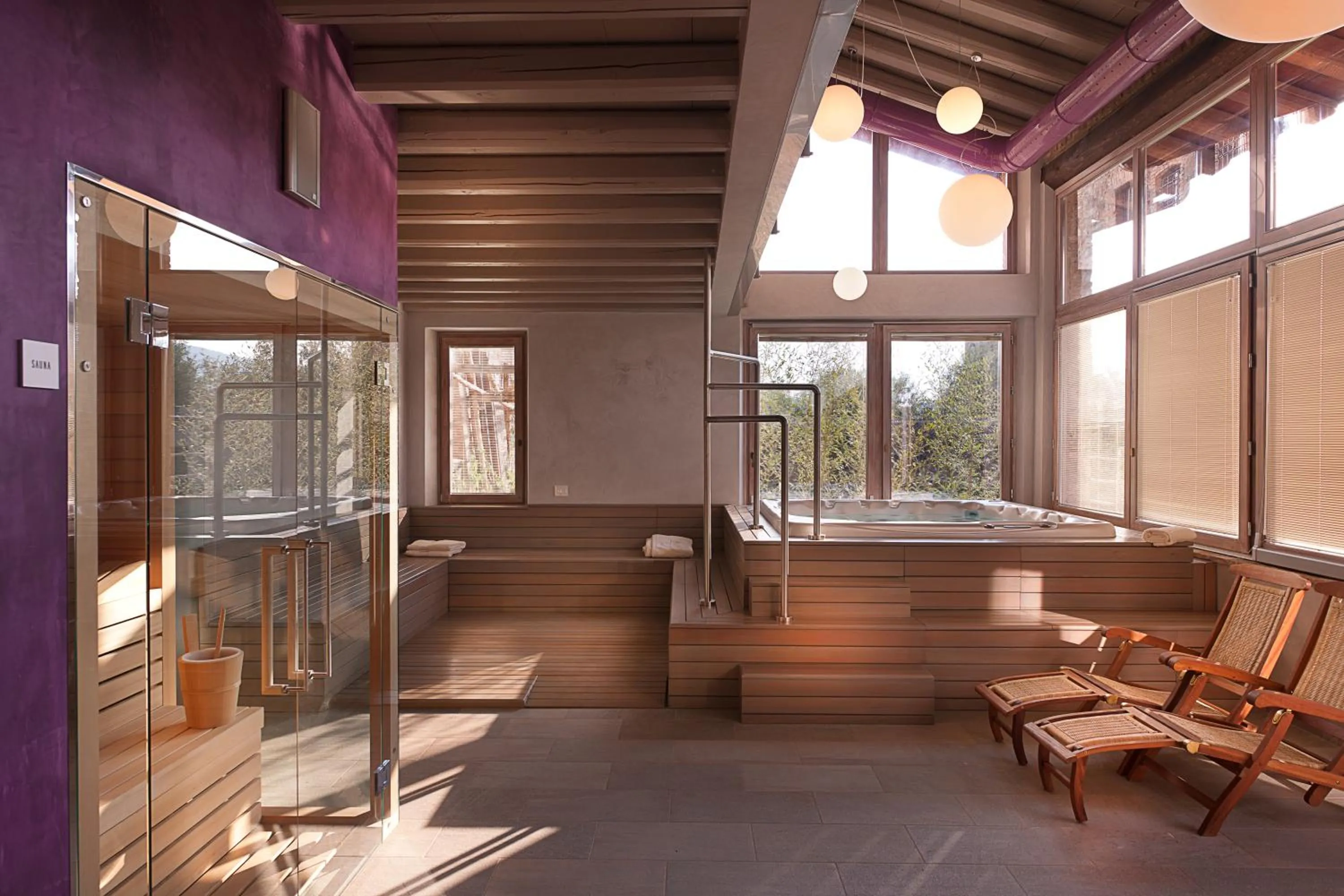 Spa and wellness centre/facilities in Boutique Hotel Villa dei Campi