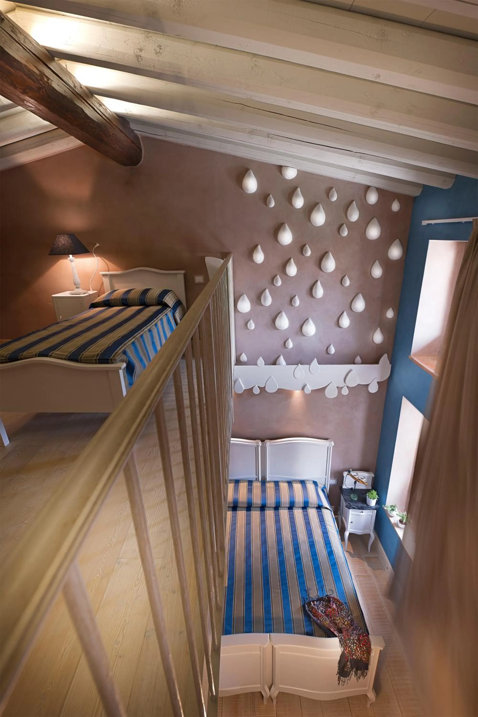 Decorative detail, Bed in Boutique Hotel Villa dei Campi