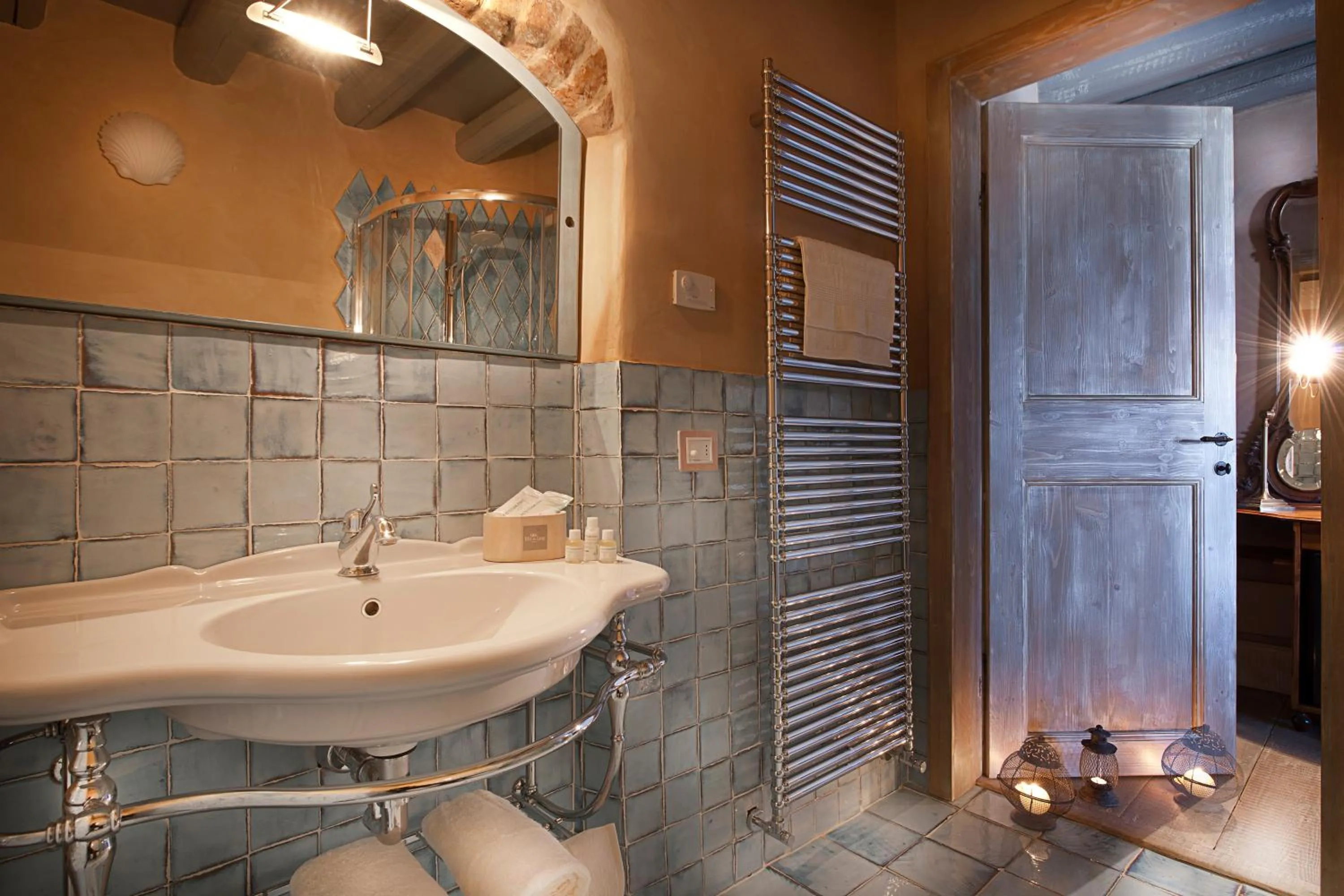 Toilet in Boutique Hotel Villa dei Campi