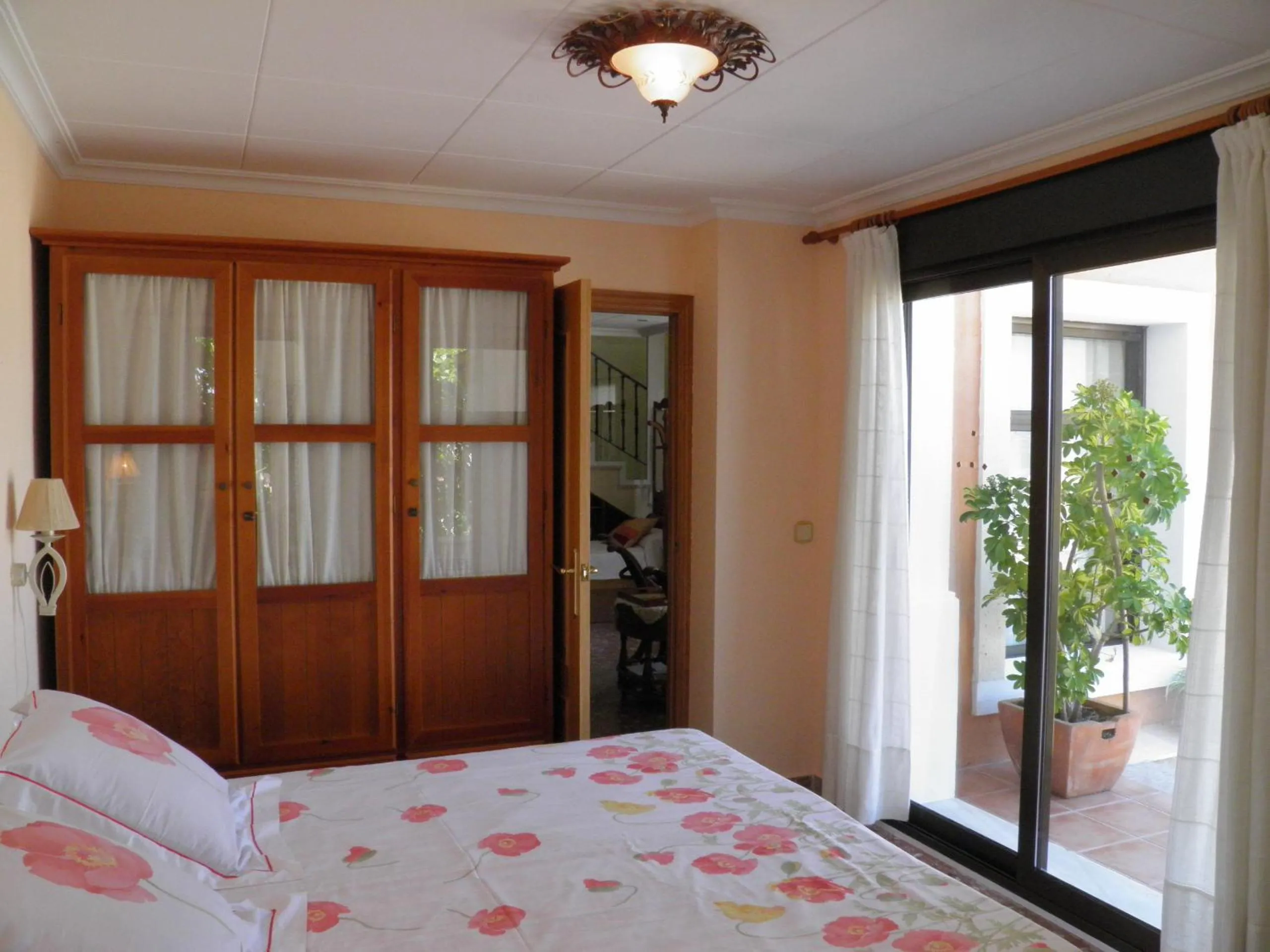 Decorative detail, Bed in Casa Rural La Torreta