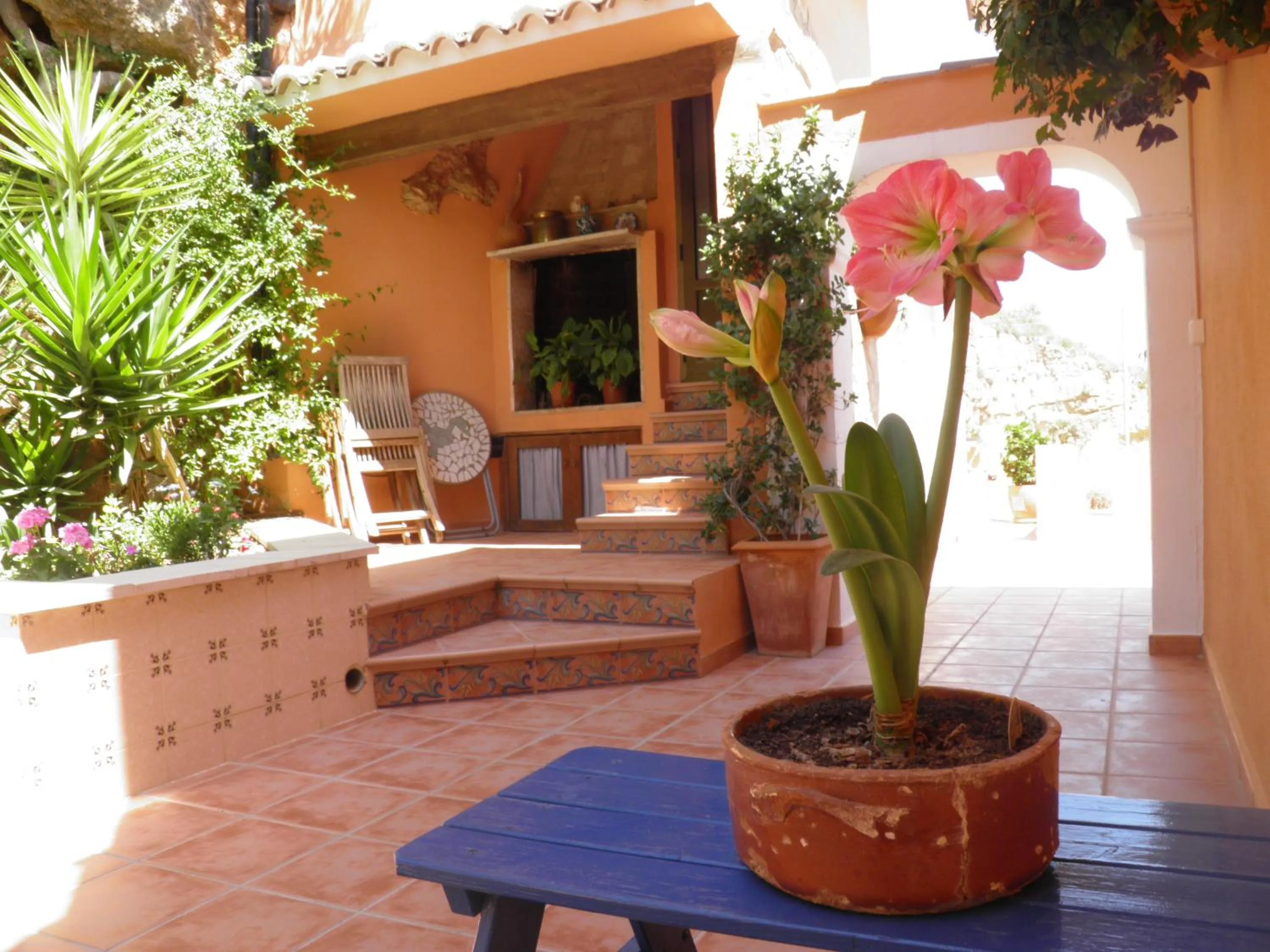 BBQ facilities in Casa Rural La Torreta