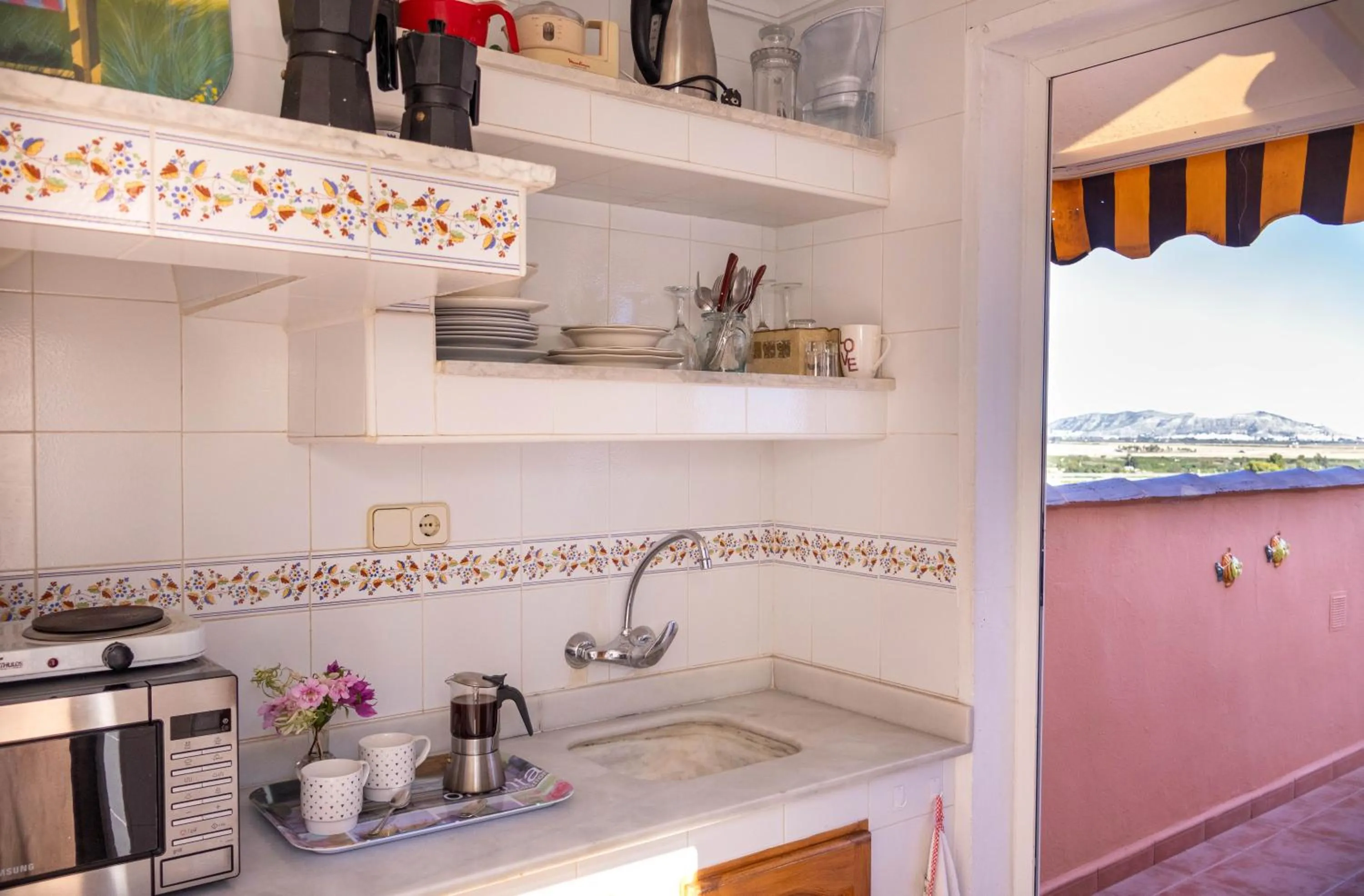 Balcony/Terrace in Casa Rural La Torreta