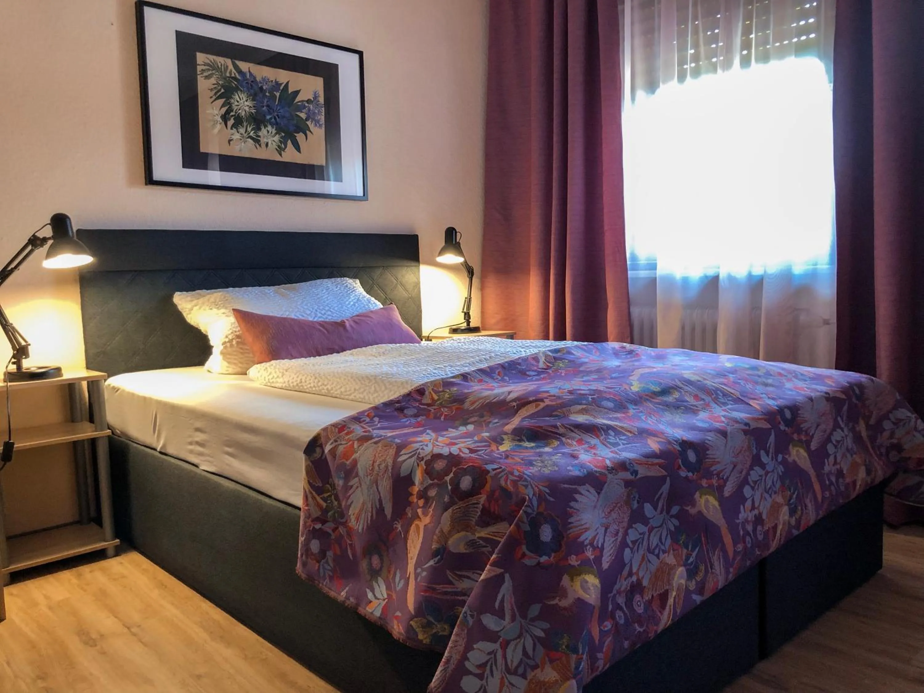 Bed in Hotel Restaurant Denis