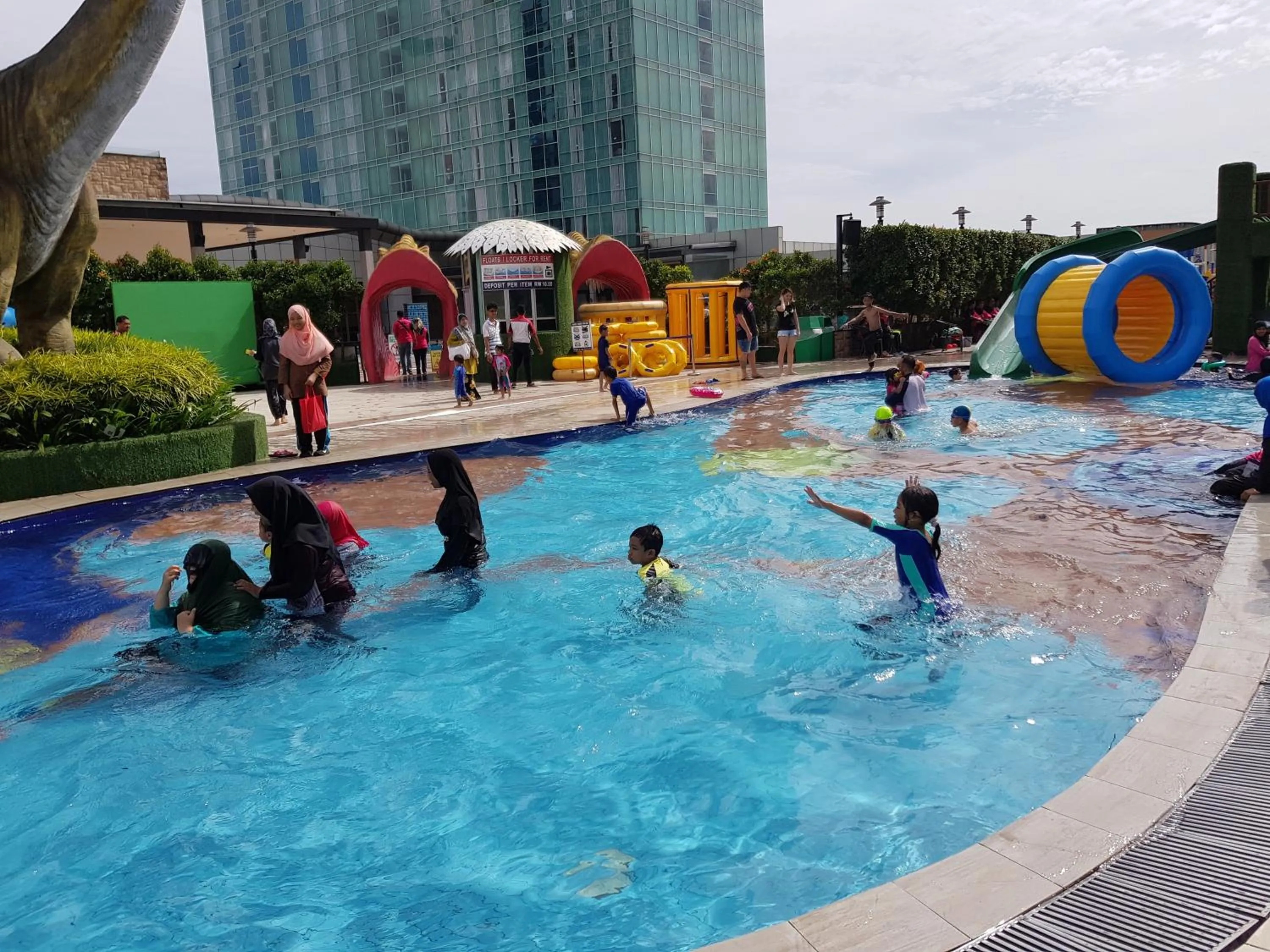 Aqua park in KSL Hotel & Resort