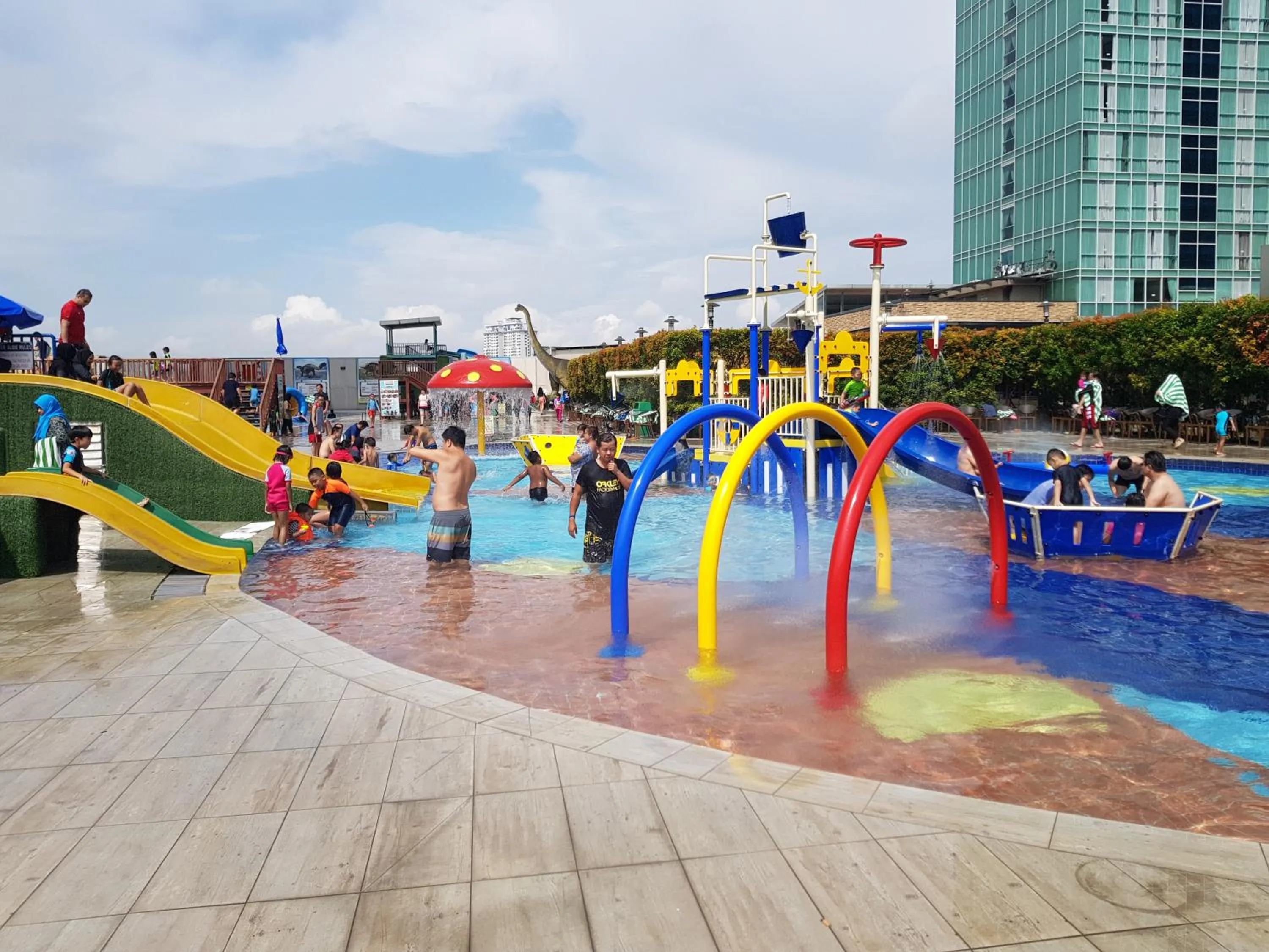 Aqua park in KSL Hotel & Resort