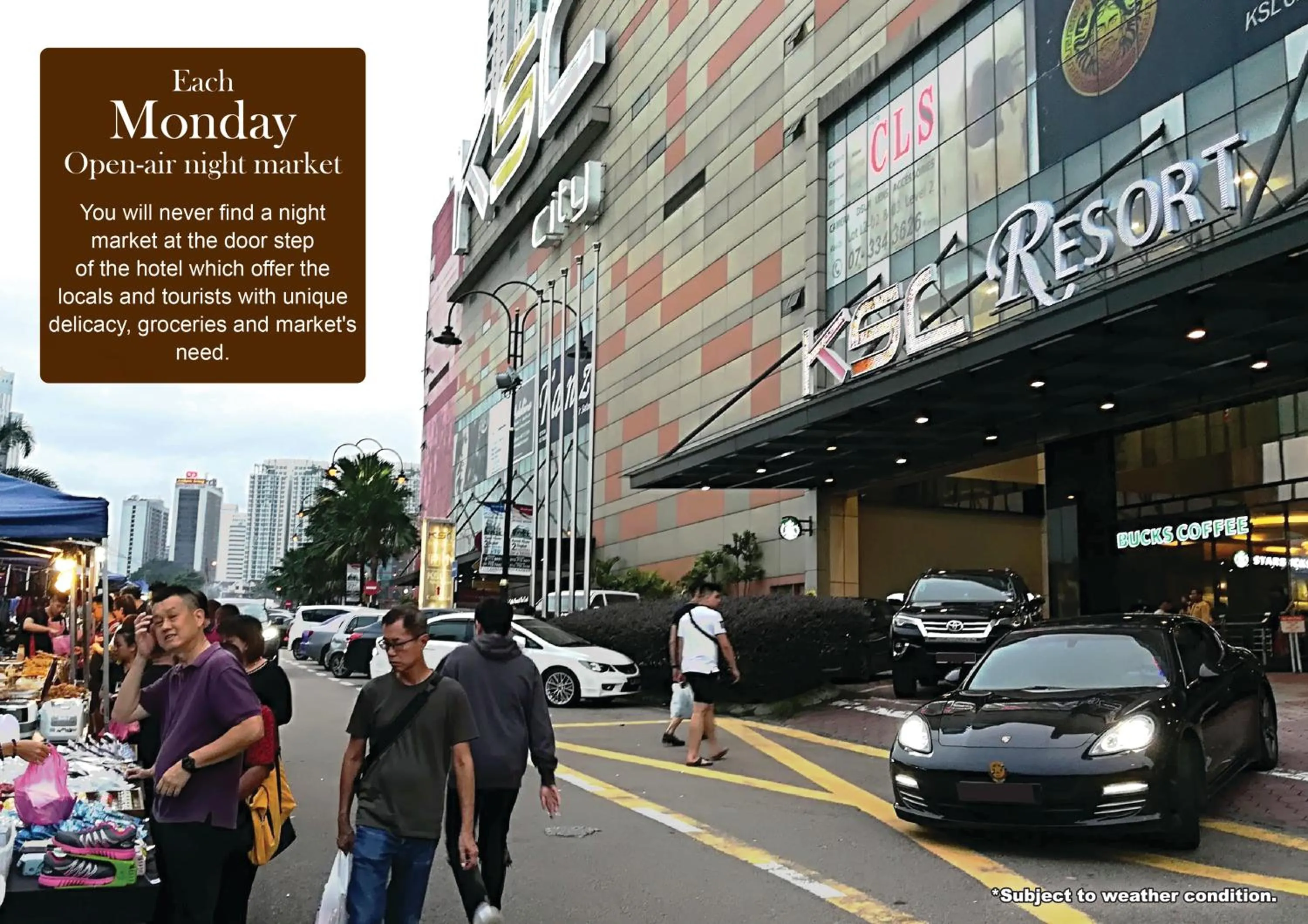 Area and facilities in KSL Hotel & Resort