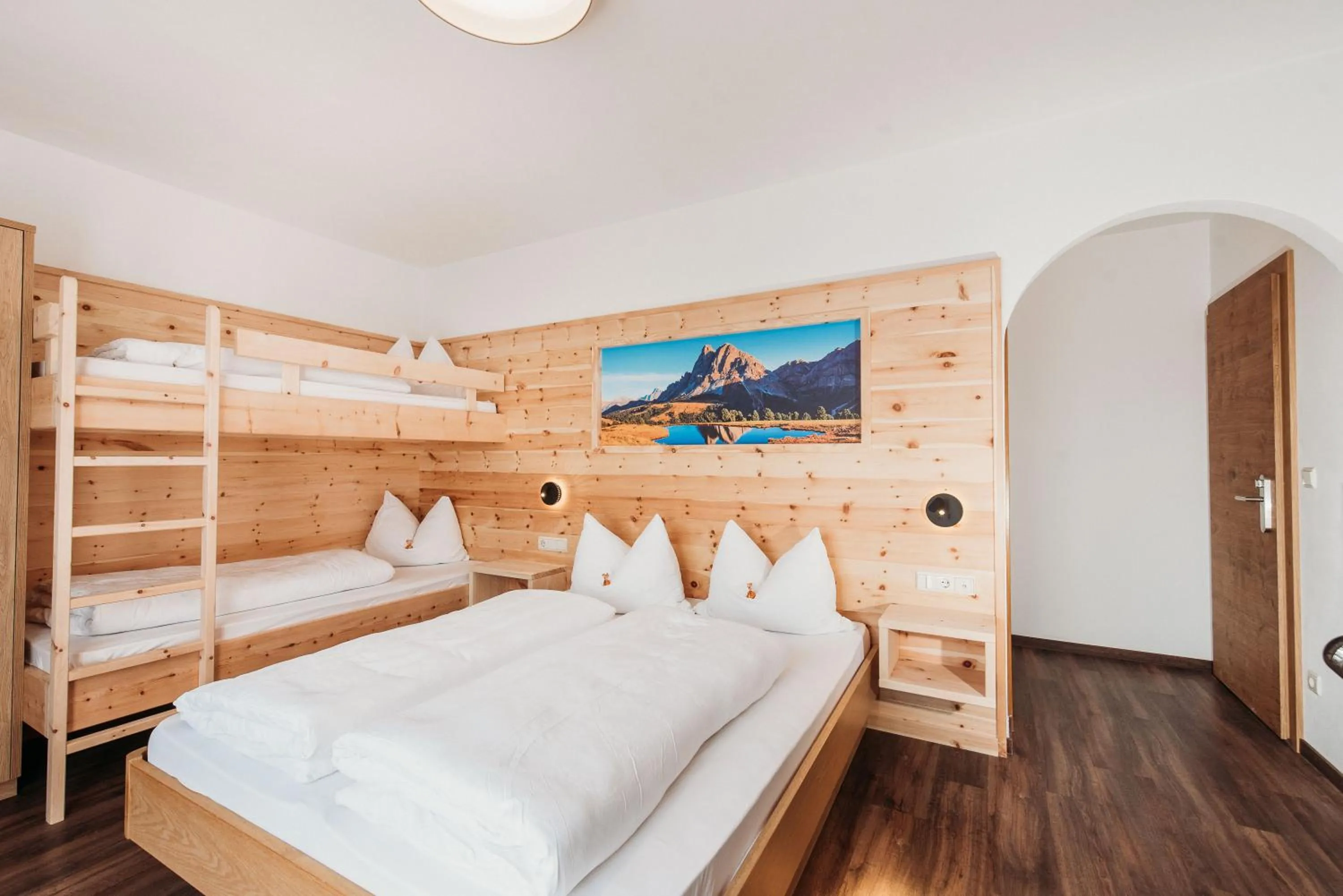 Bed in Pension Sonnenhof