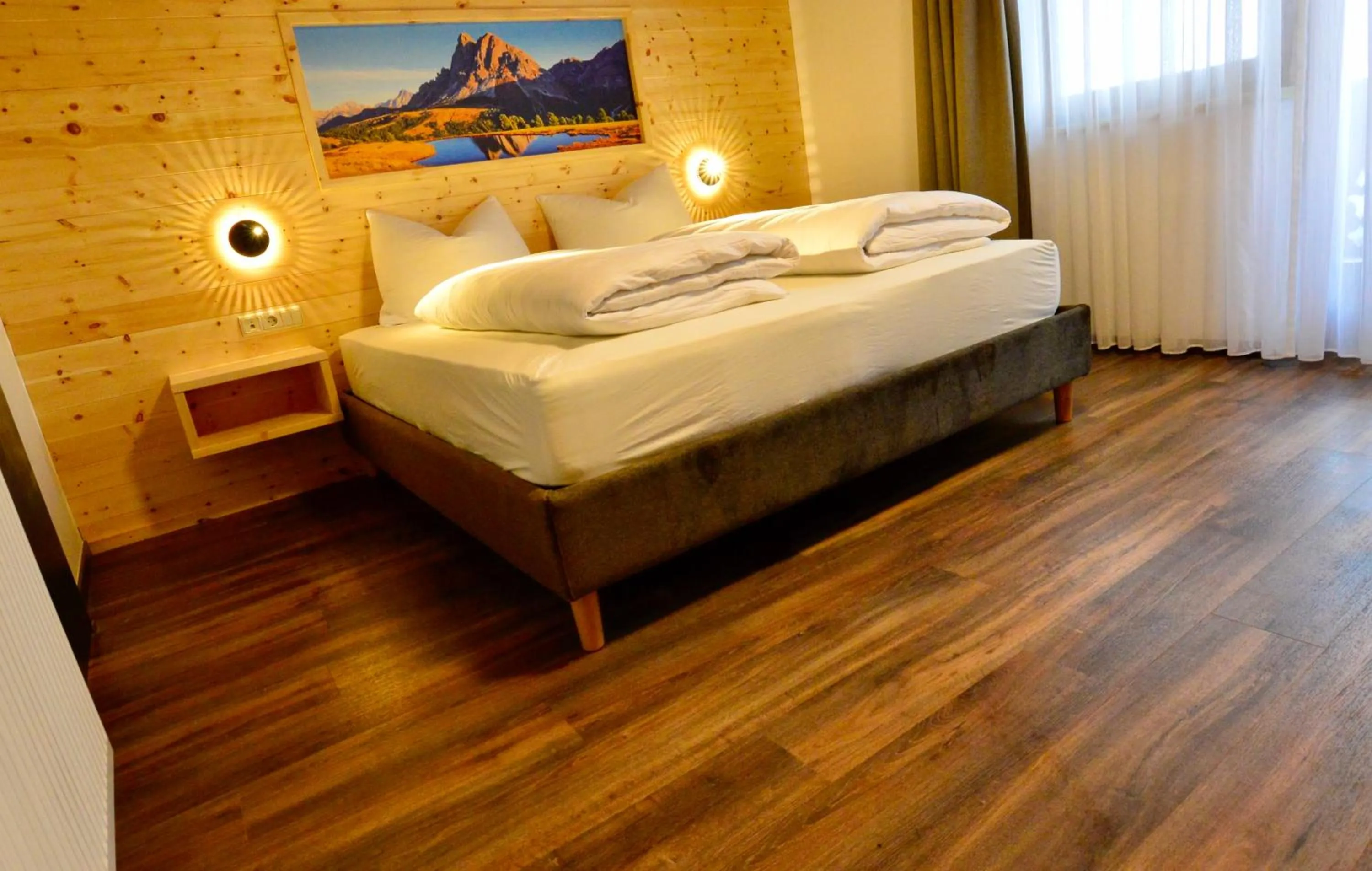 Bed in Pension Sonnenhof