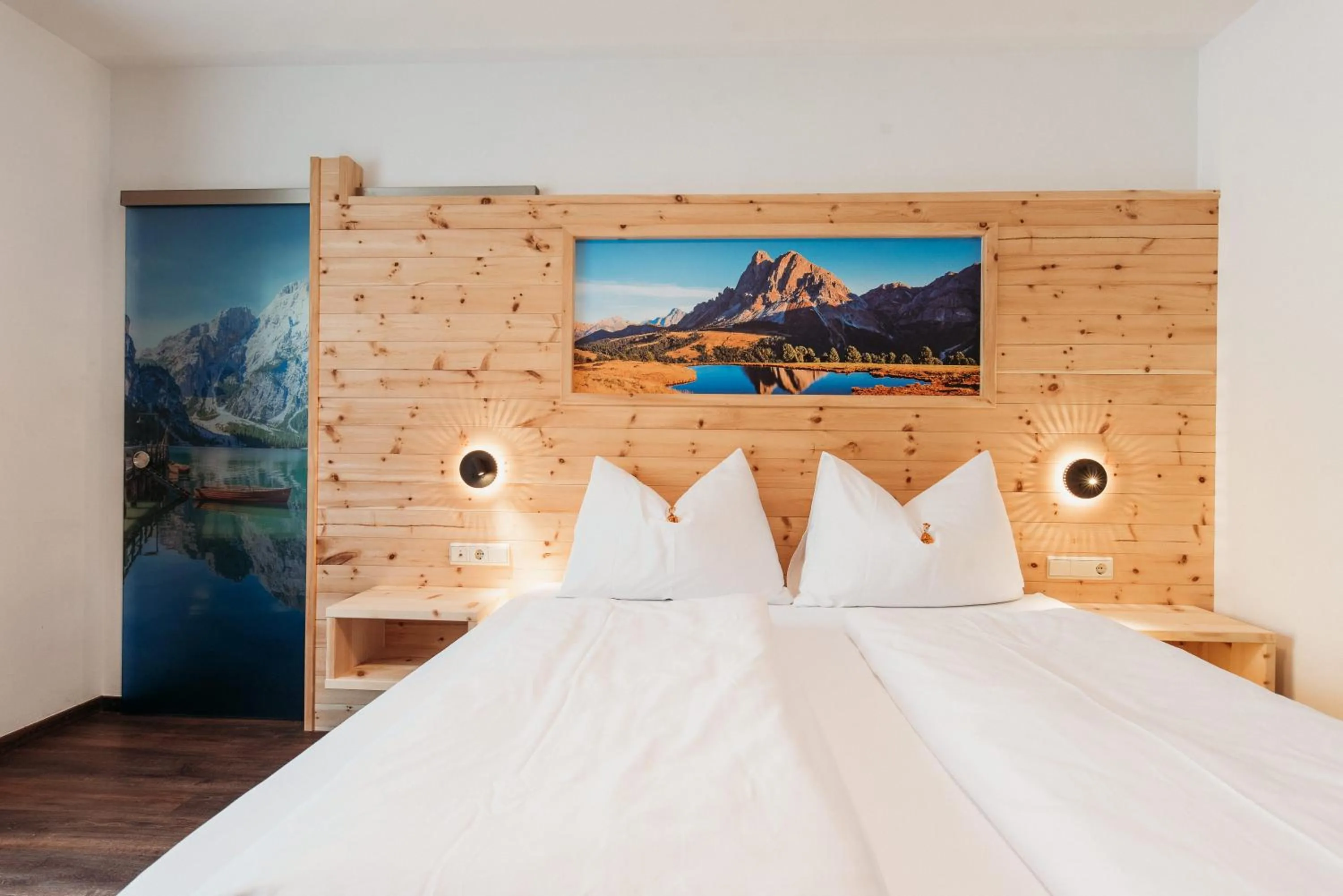 Bed in Pension Sonnenhof