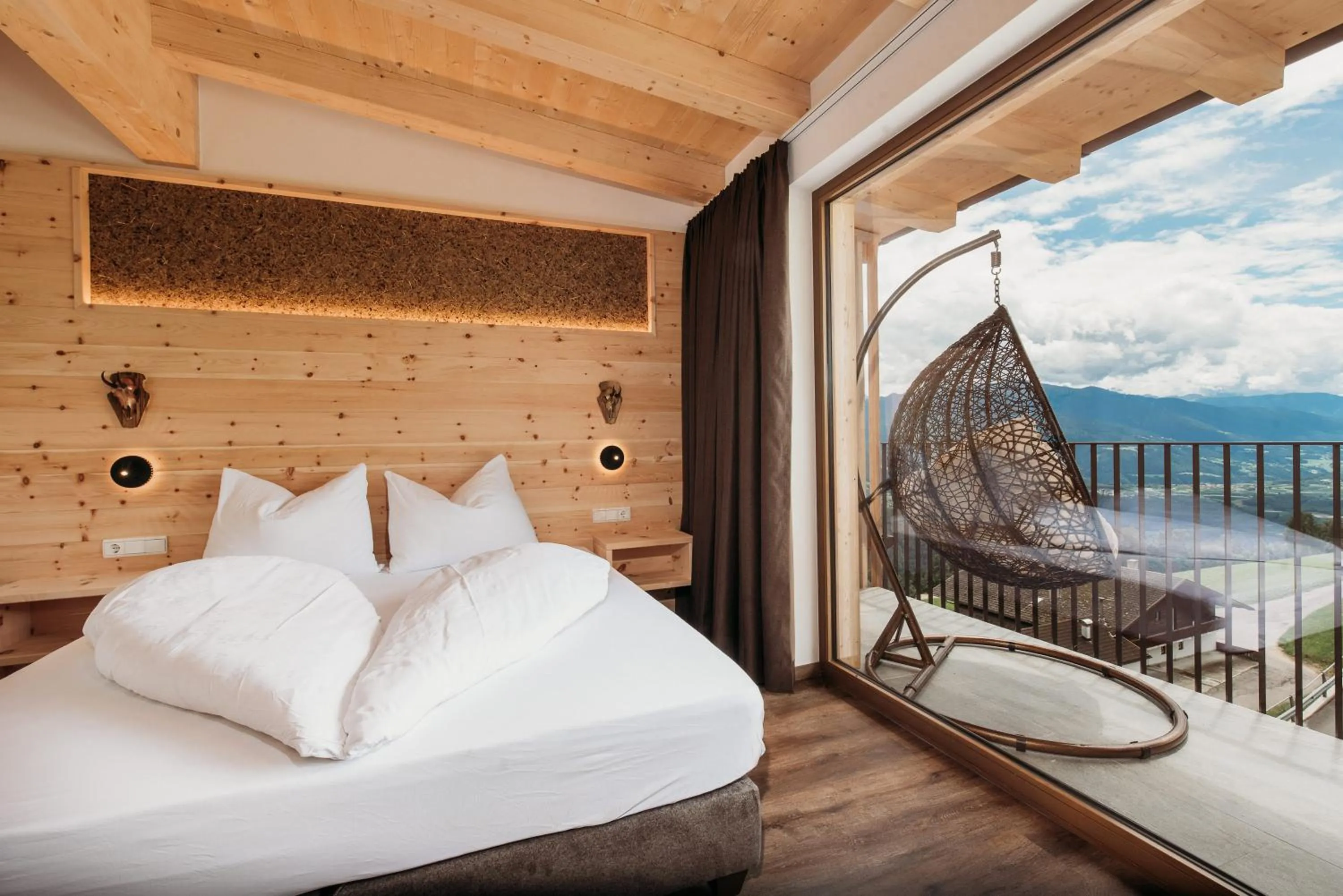 Bed in Pension Sonnenhof