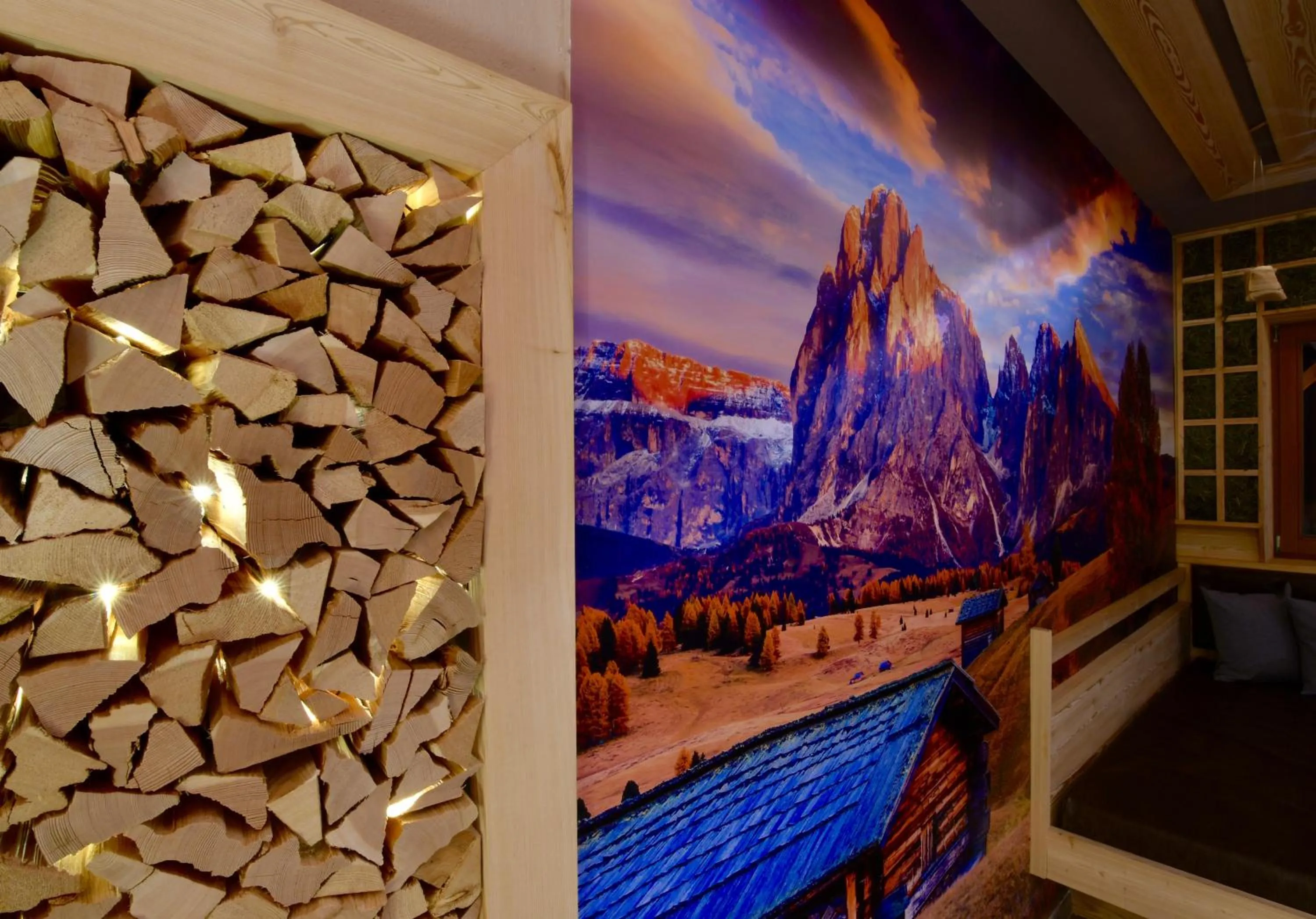 Decorative detail in Pension Sonnenhof