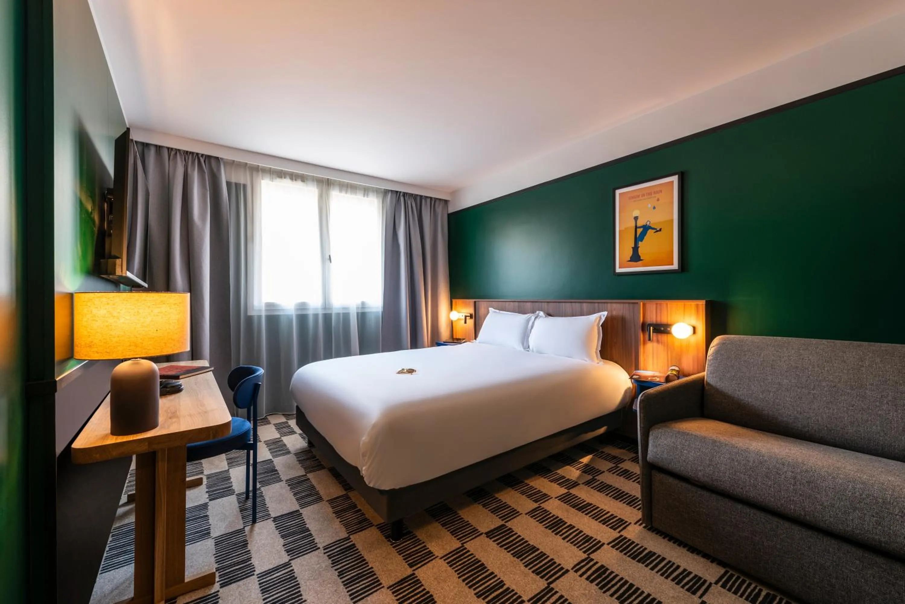 Bedroom, Bed in Hotel Le Lumière