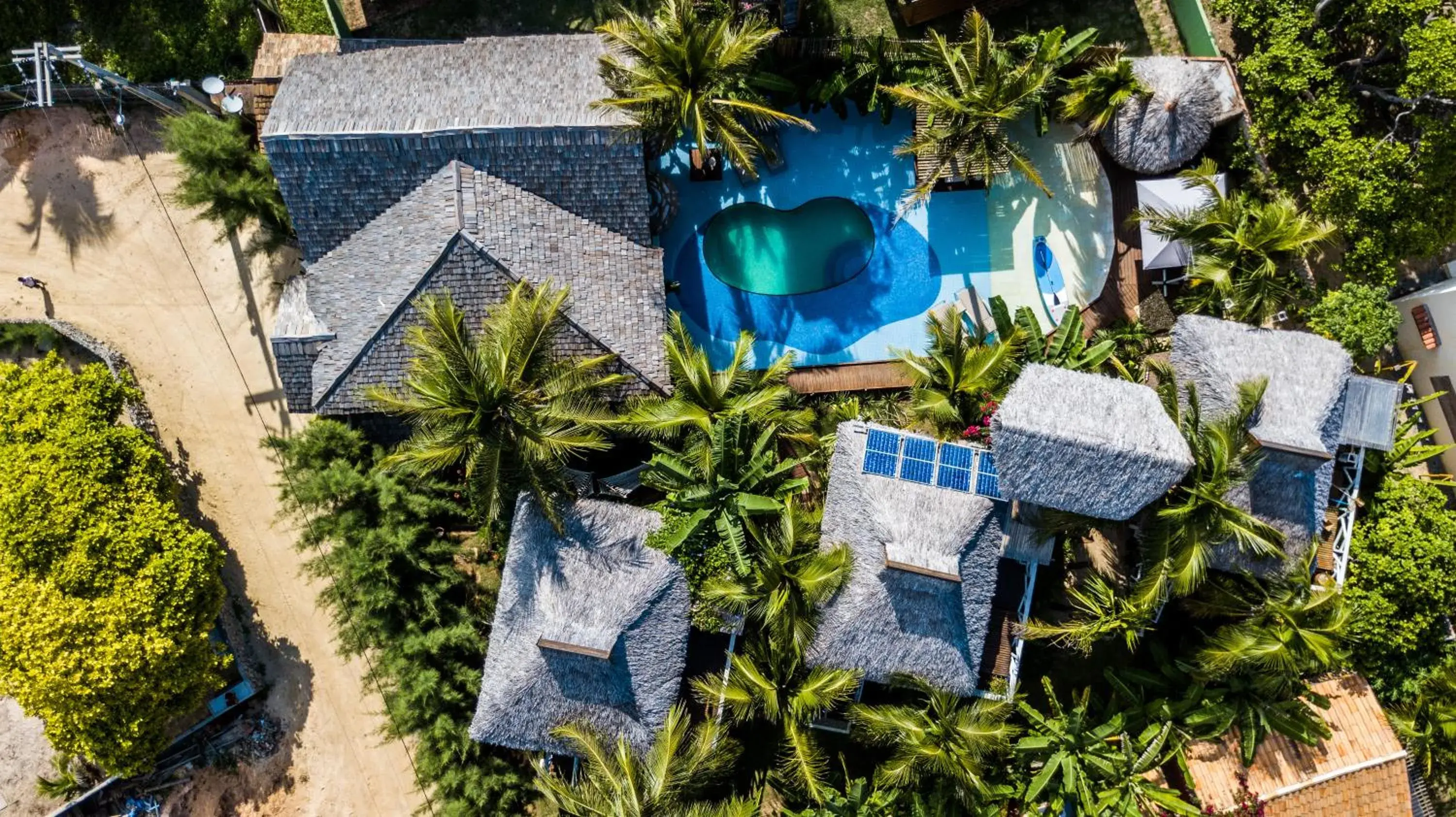 Facade/entrance in Aloha Village Bangalôs Facade/entrance in Aloha Village Bangalôs