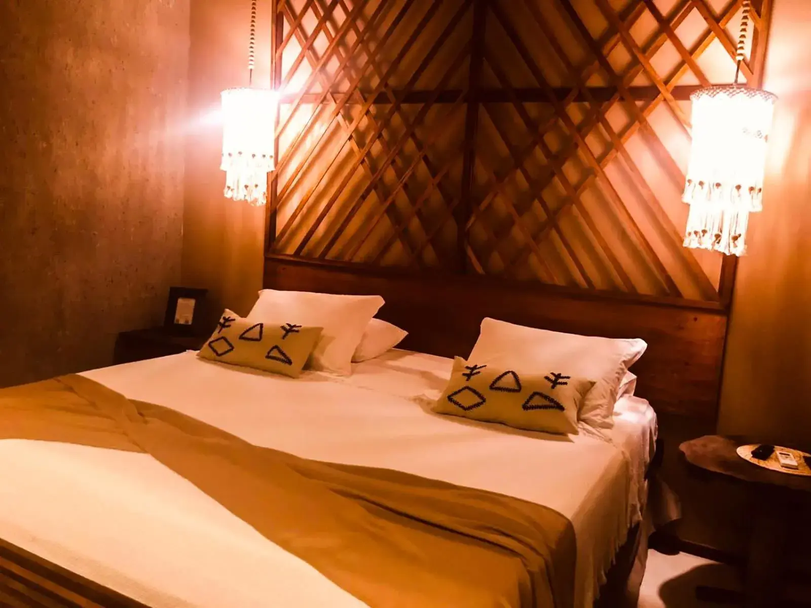 Bed in Aloha Village Bangalôs Bed in Aloha Village Bangalôs