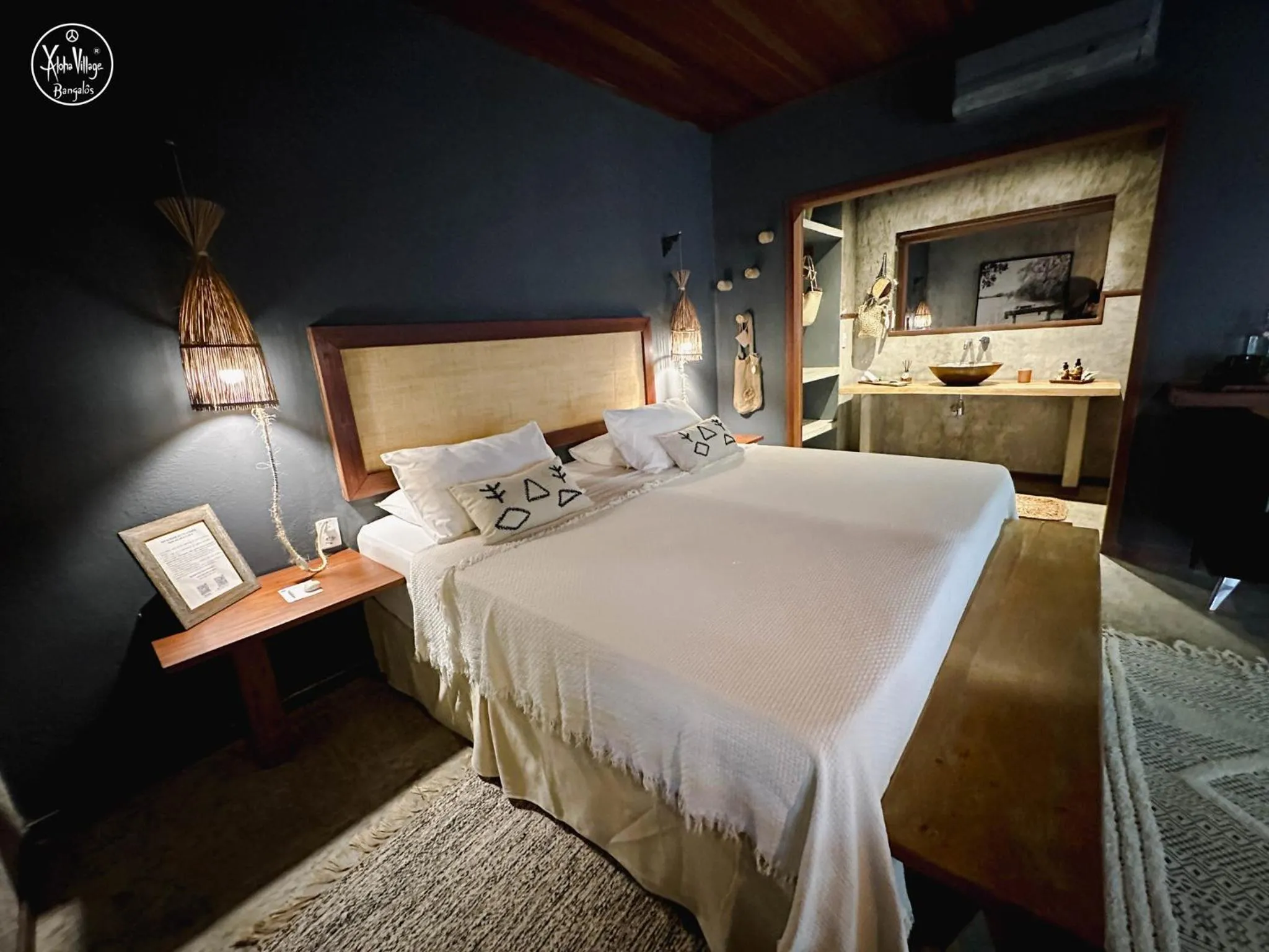 TV and multimedia in Aloha Village Bangalôs