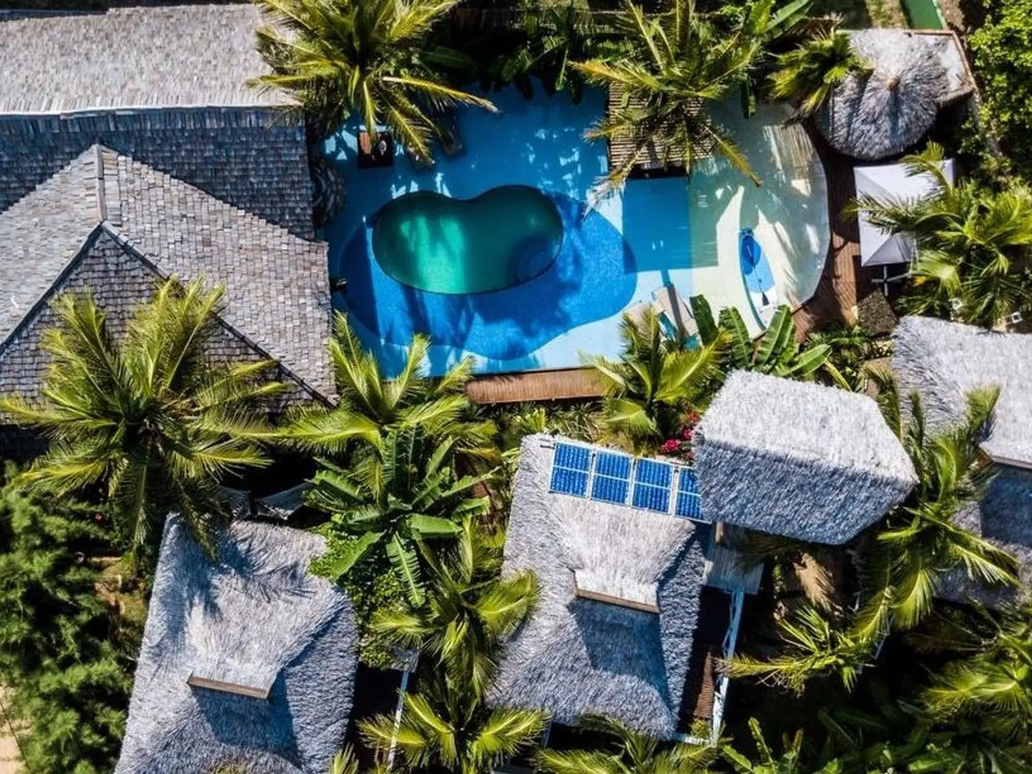 Bird's eye view in Aloha Village Bangalôs Bird's eye view in Aloha Village Bangalôs