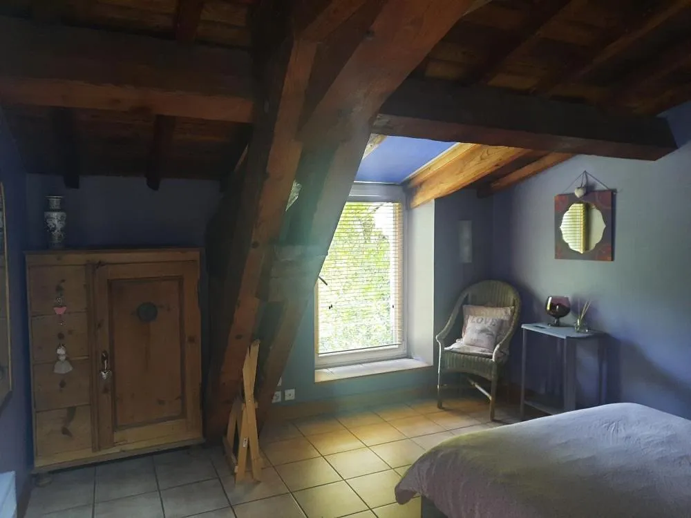 Bedroom, Bed in Domaine La Sauzette