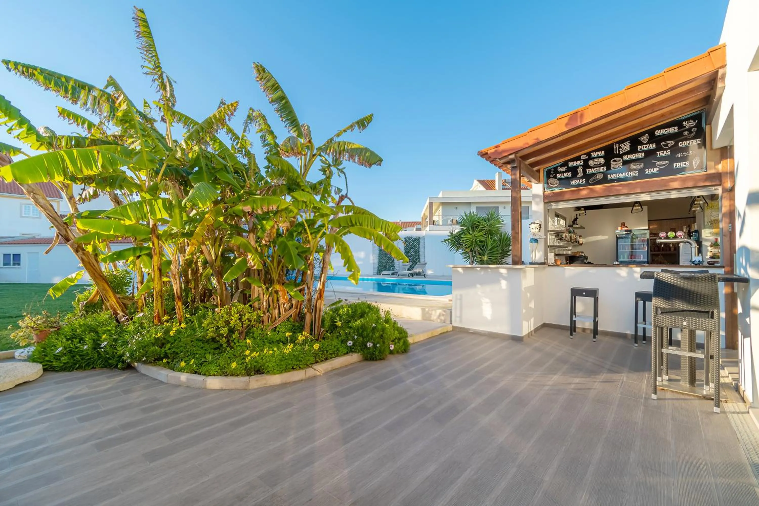 Property building in Silver Seahorse Garden Retreat