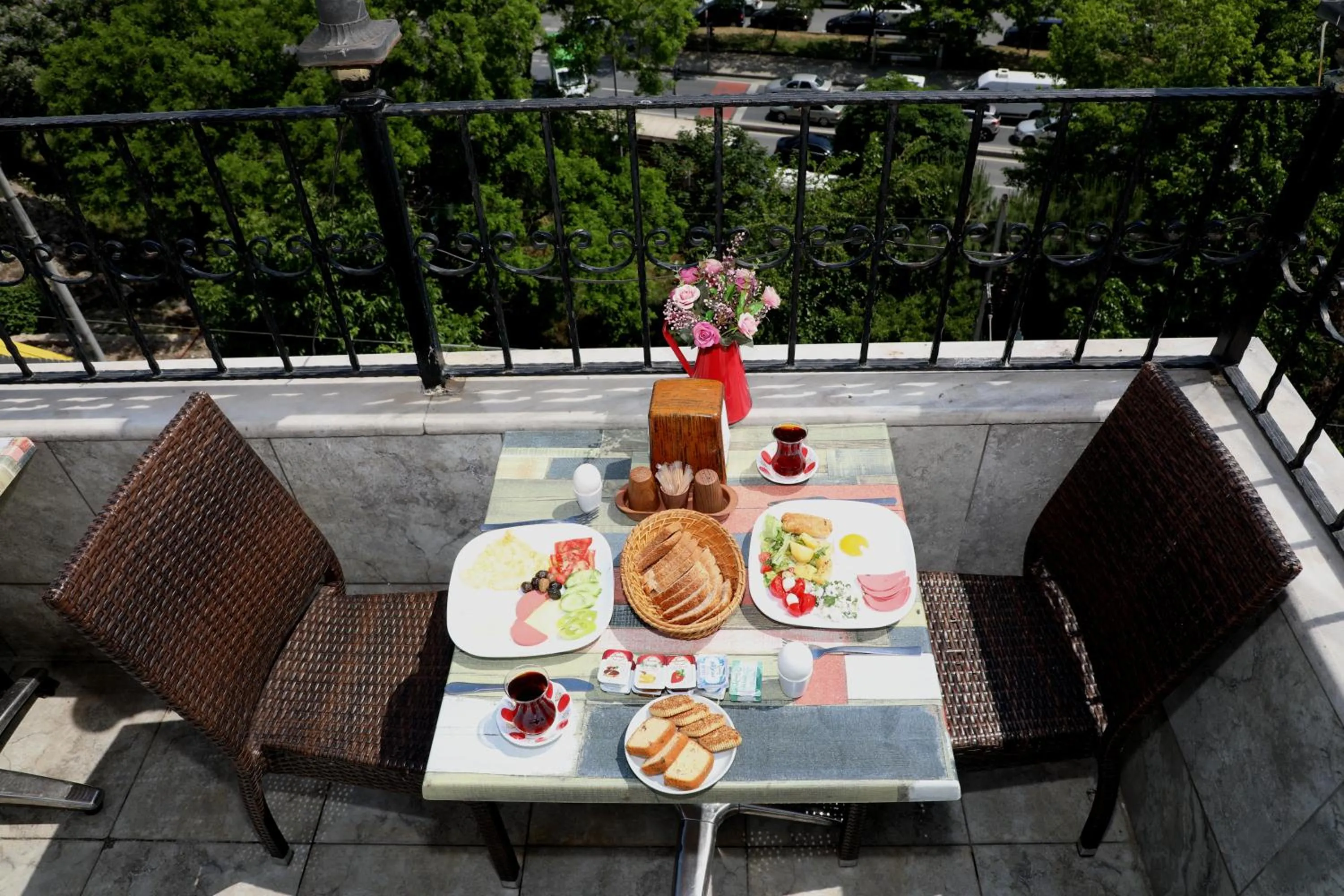 Balcony/Terrace in Seahouse Suites
