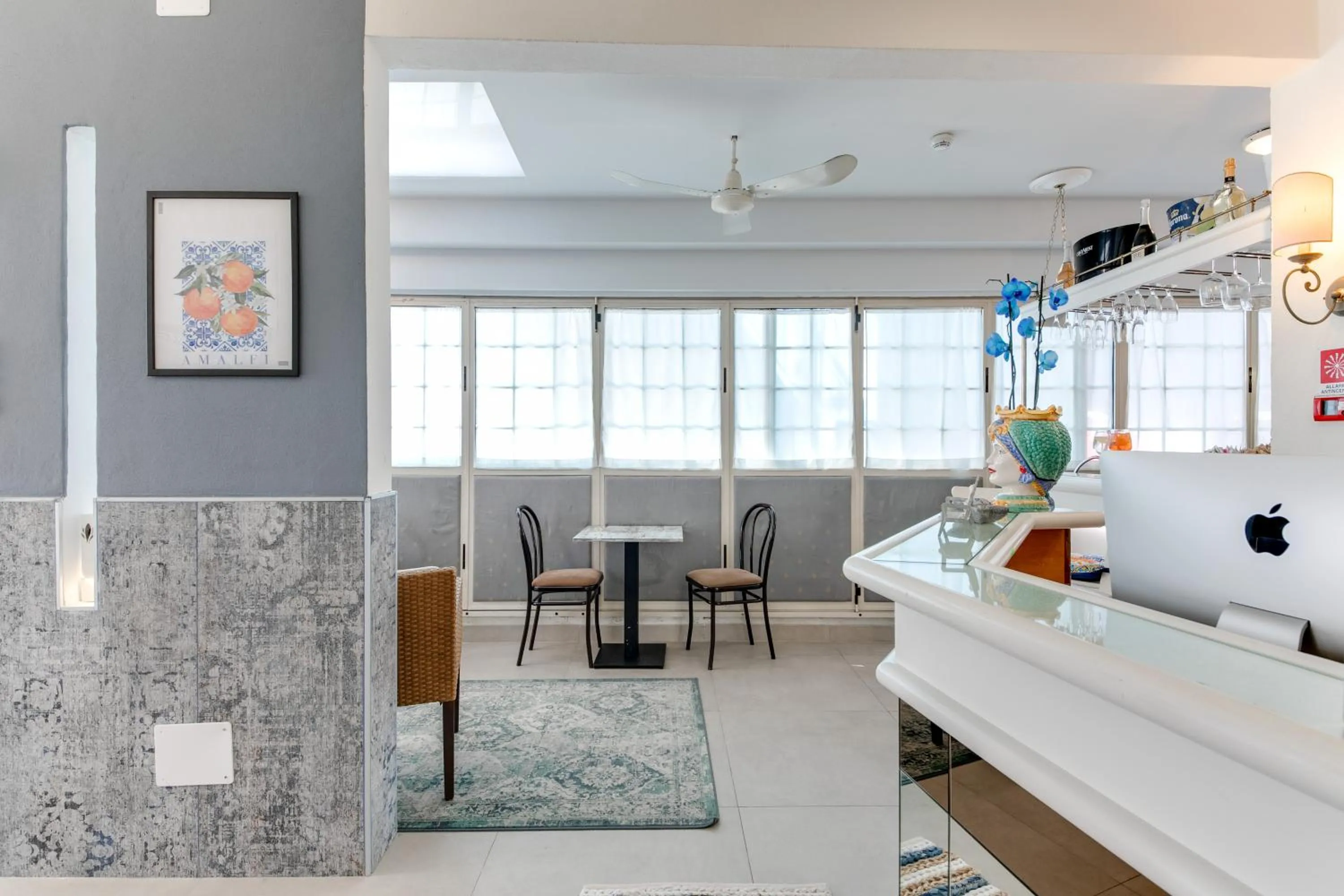 Lobby or reception in B&B Villa Madana