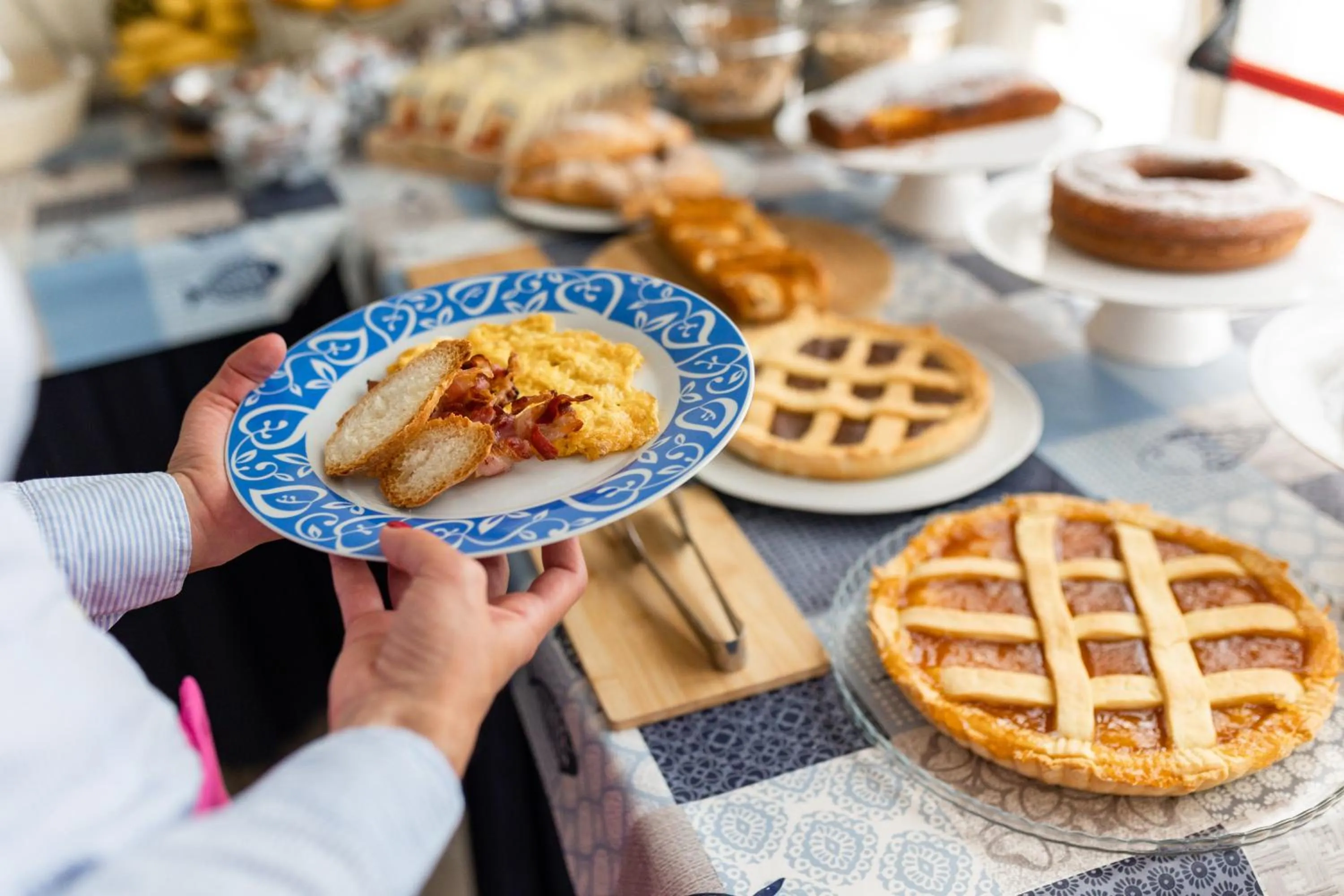 Breakfast in B&B Villa Madana
