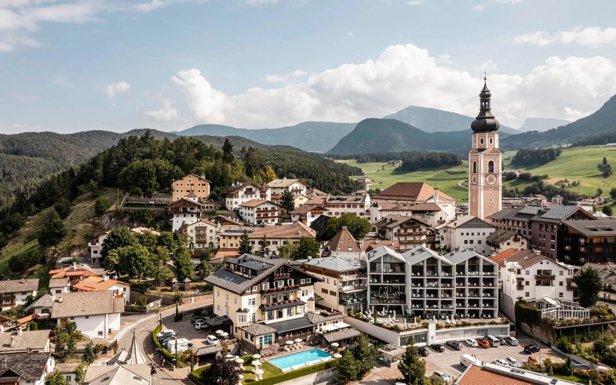 Property building in Hotel Villa Kastelruth