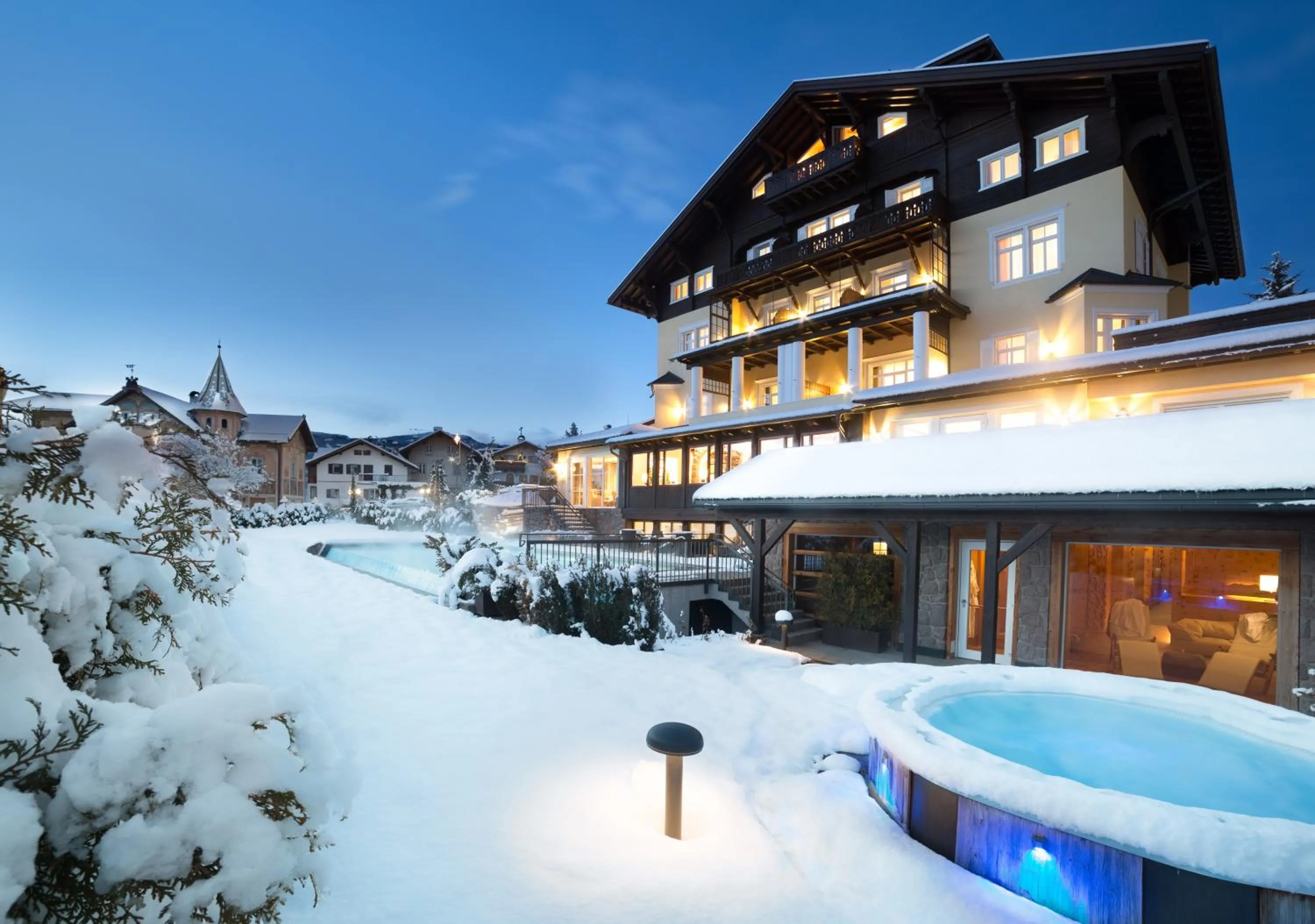 Property building in Hotel Villa Kastelruth