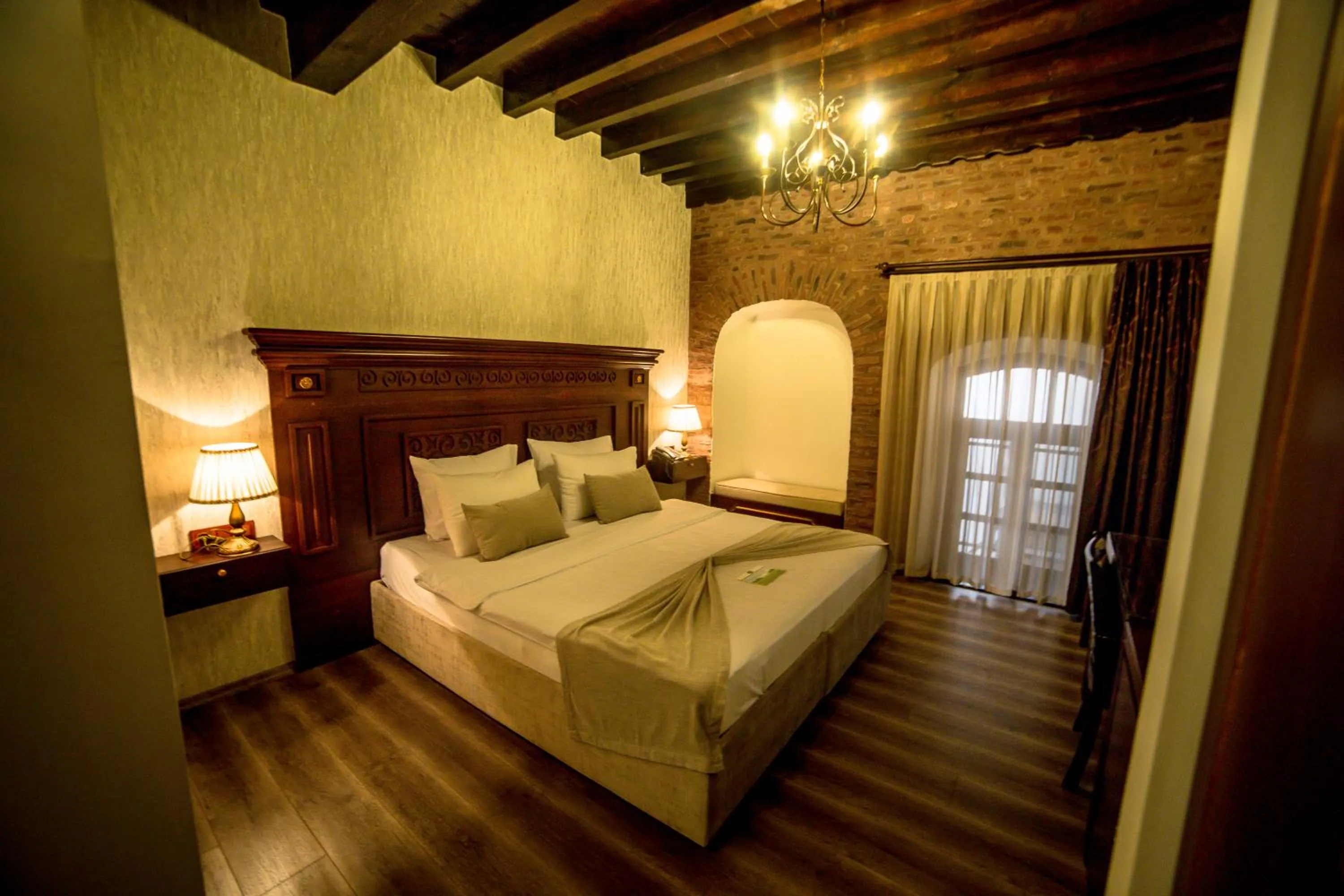 Bed in Panderma Port Hotel