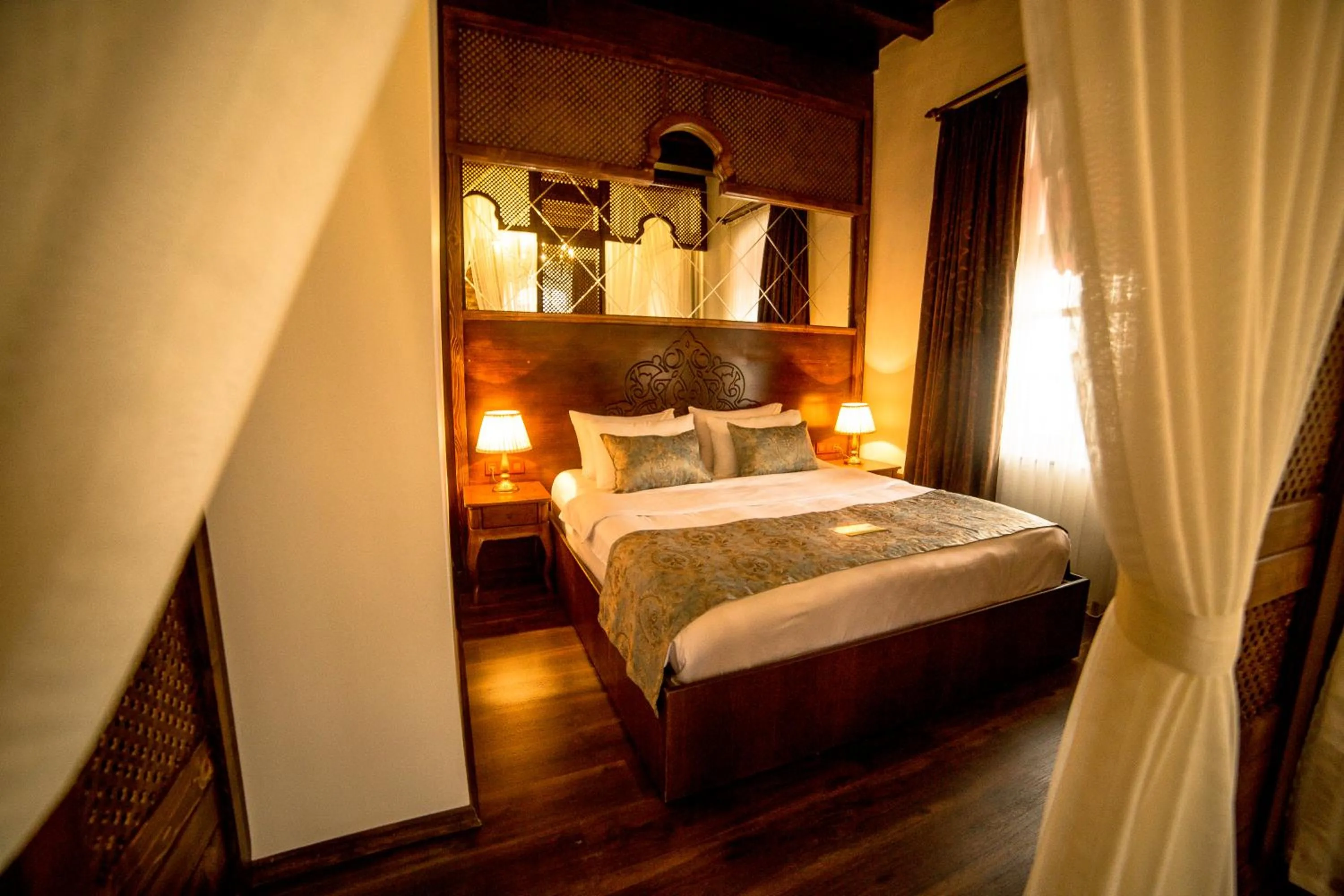 Bed in Panderma Port Hotel