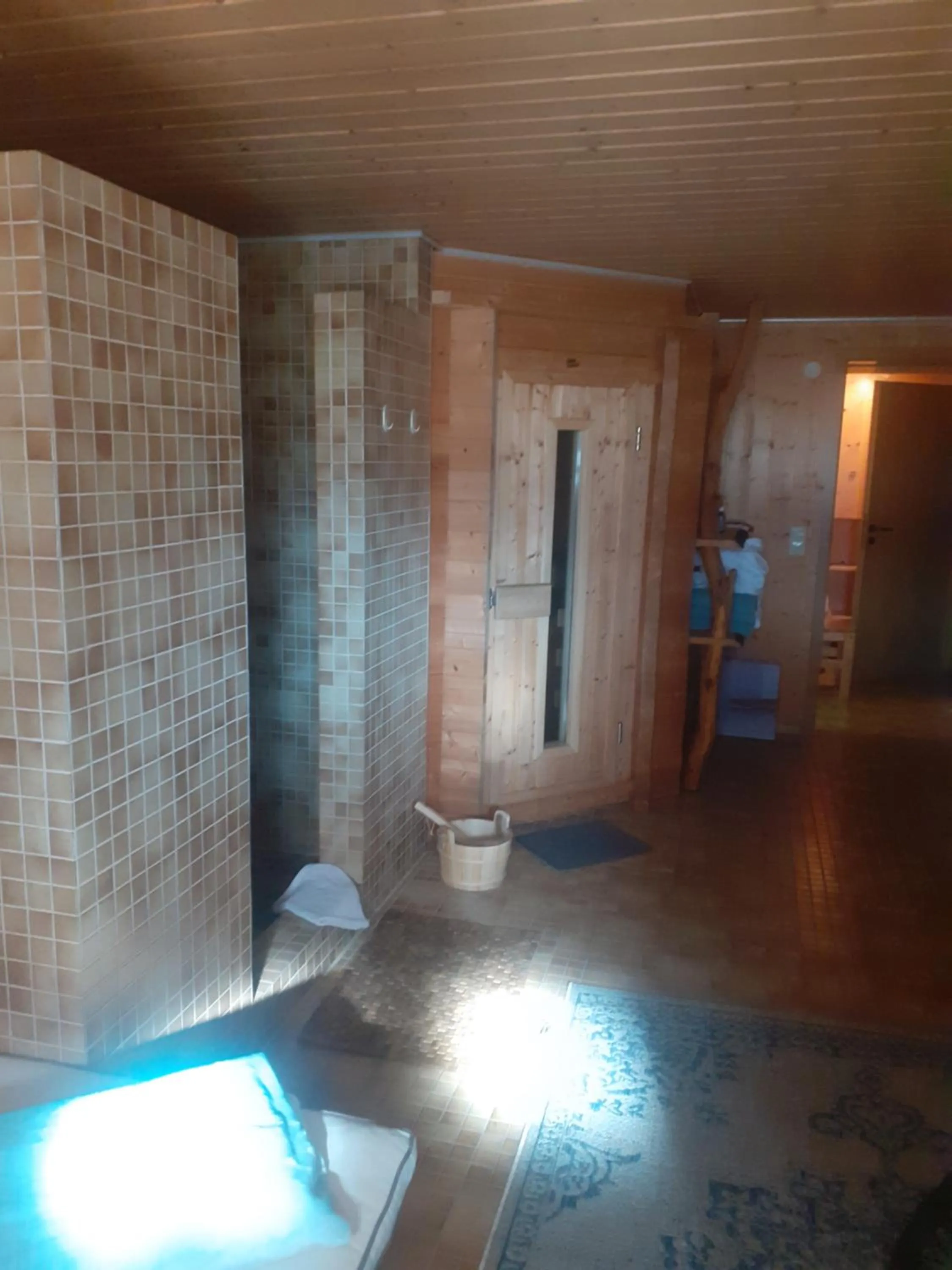 Sauna in Hotel Garni