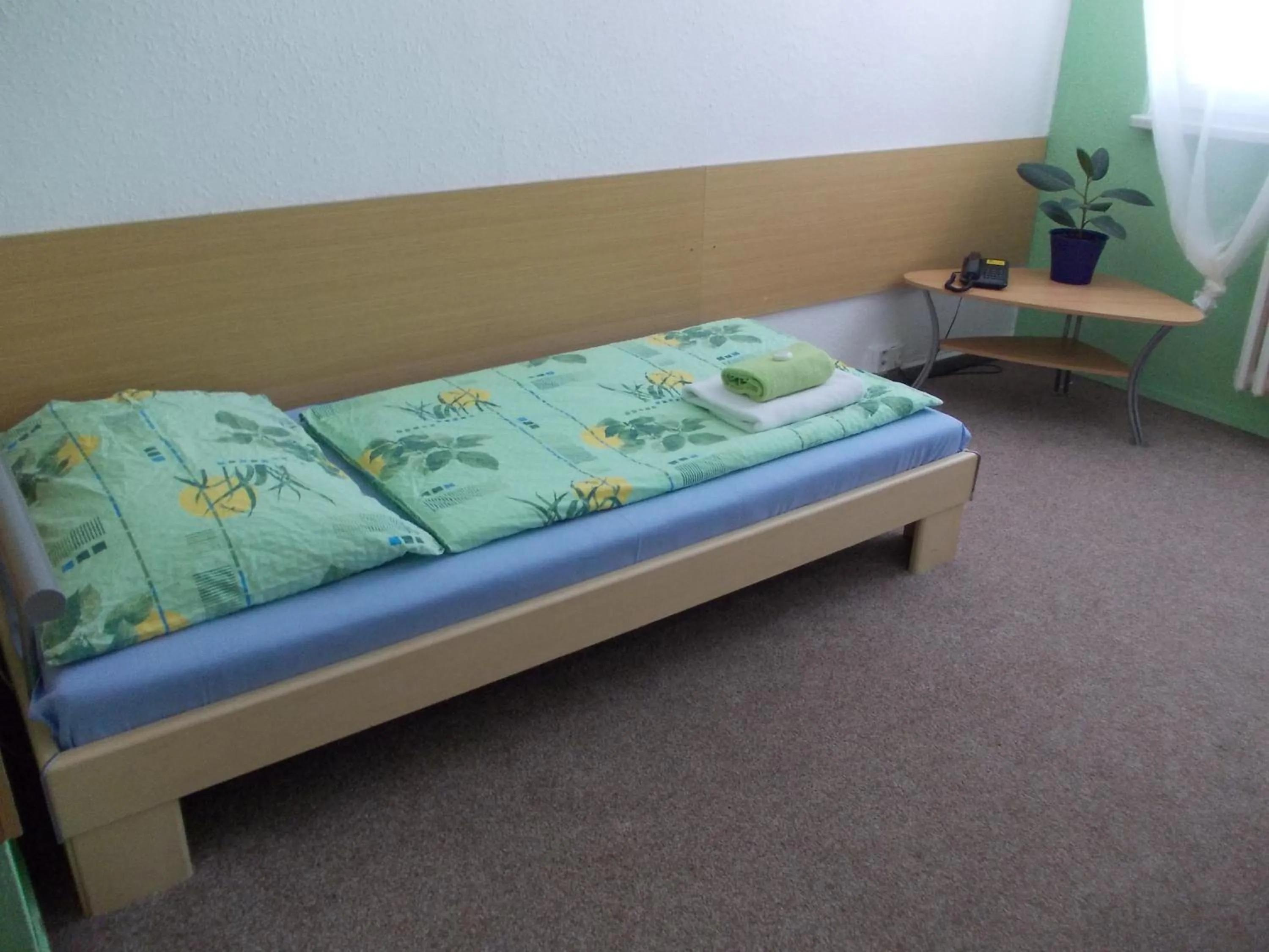 Decorative detail, Bed in Hotel Milotel