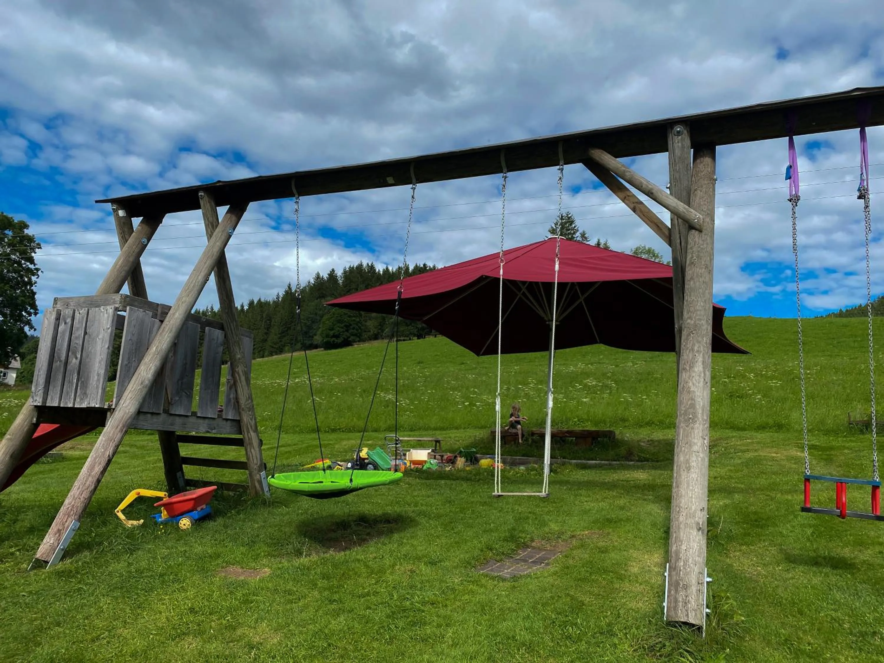 Children play ground in Landgasthof Jostalstüble