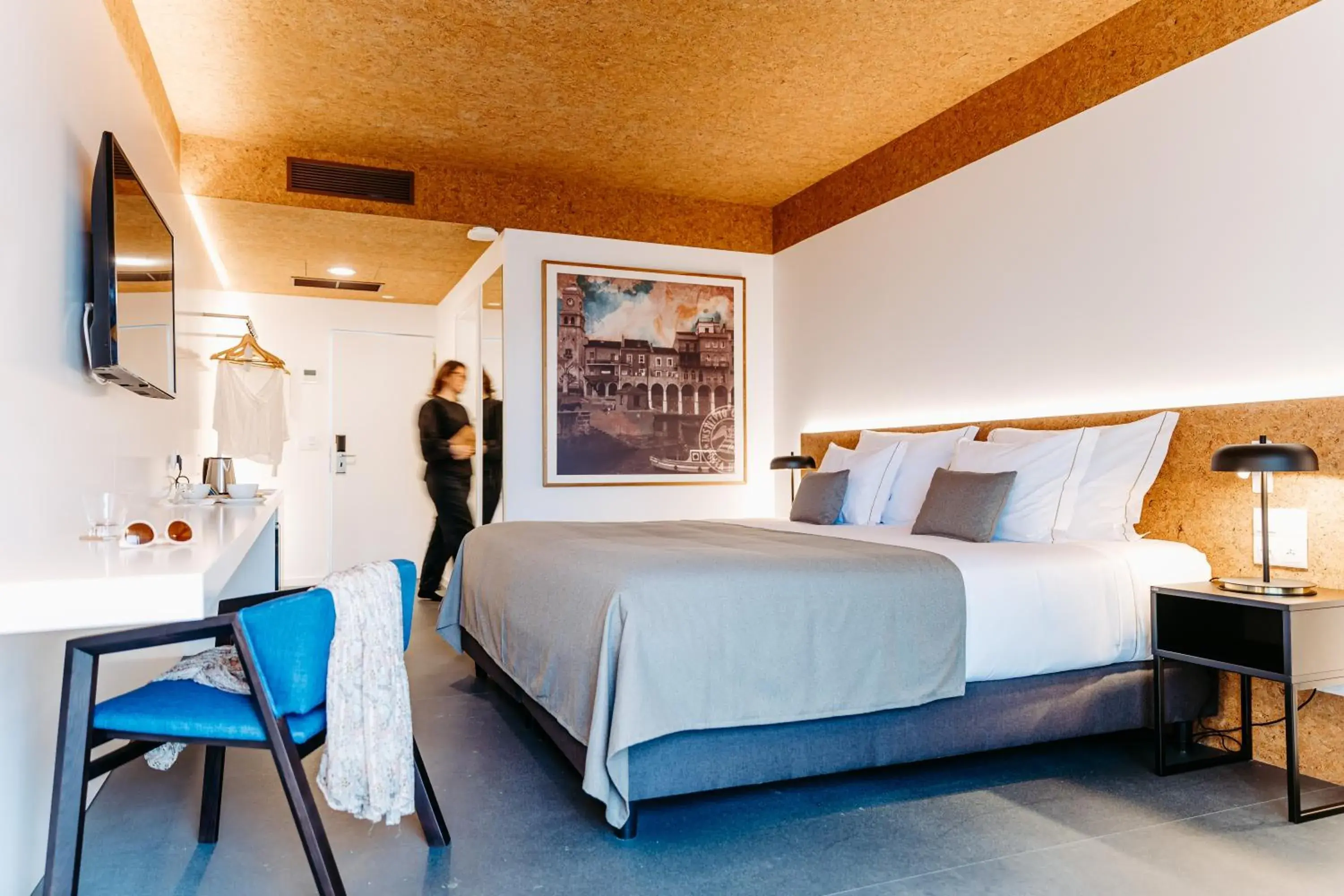 Bed in Canadiano Urban Nature Hotel Bed in Canadiano Urban Nature Hotel