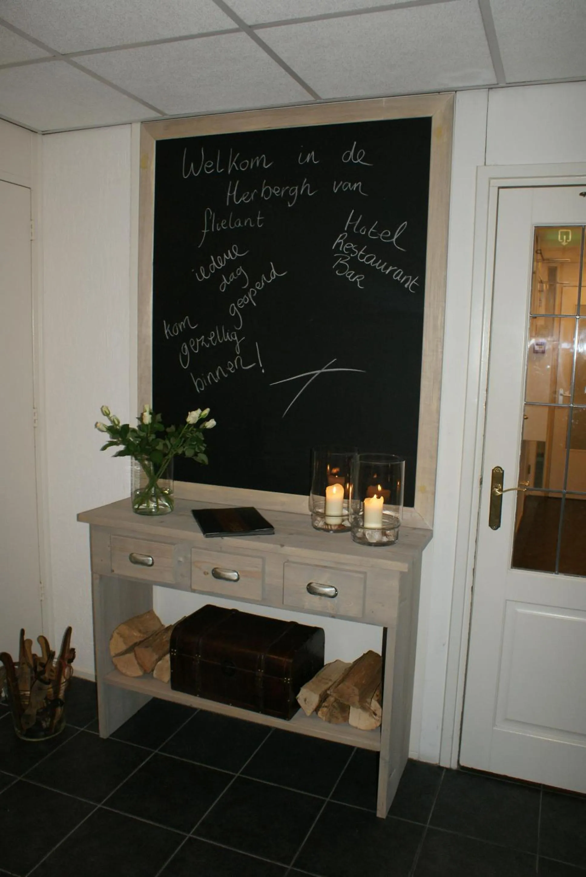 Facade/entrance in De Herbergh van Flielant