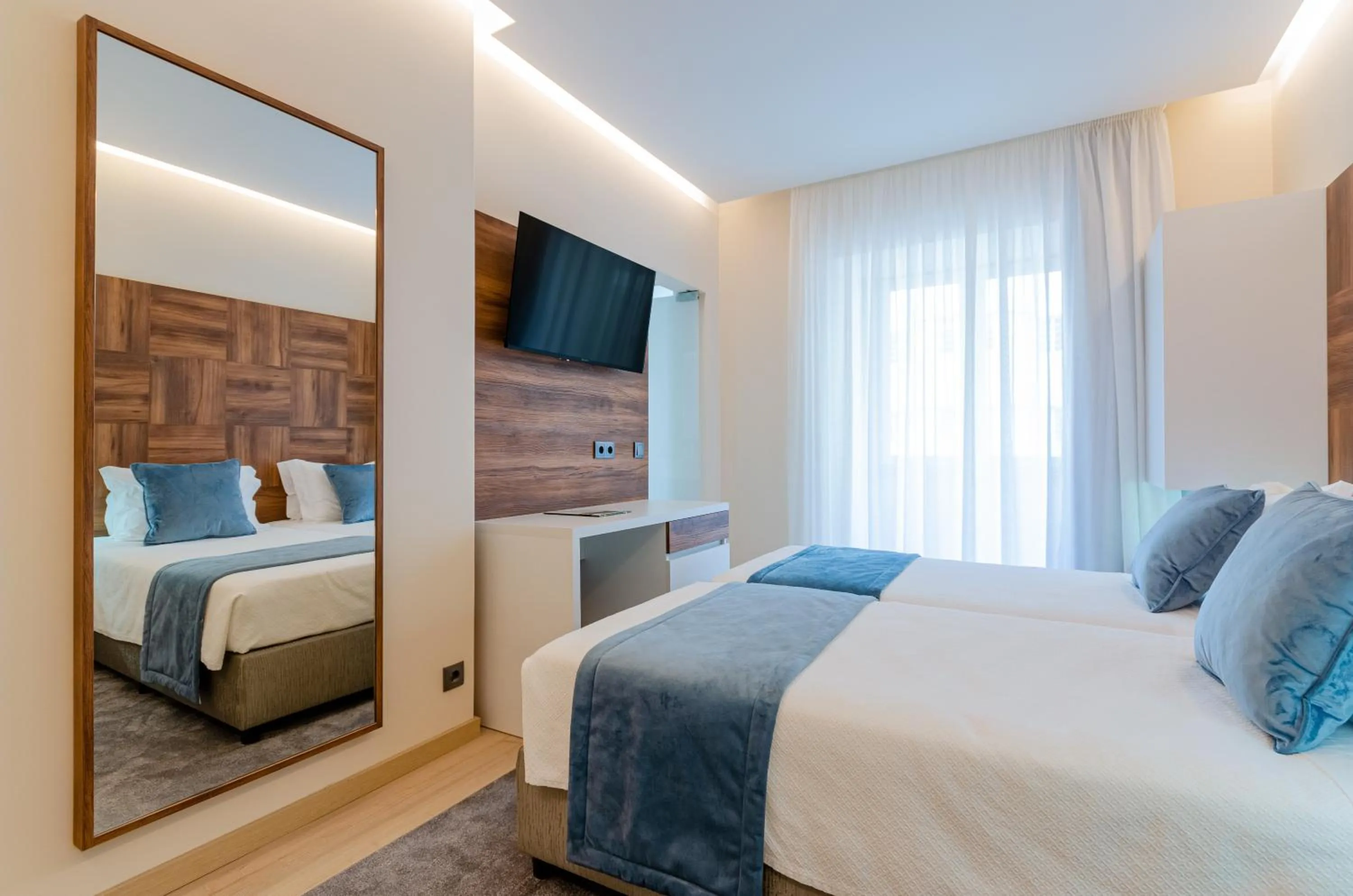 Bed in Hotel Avenida Park