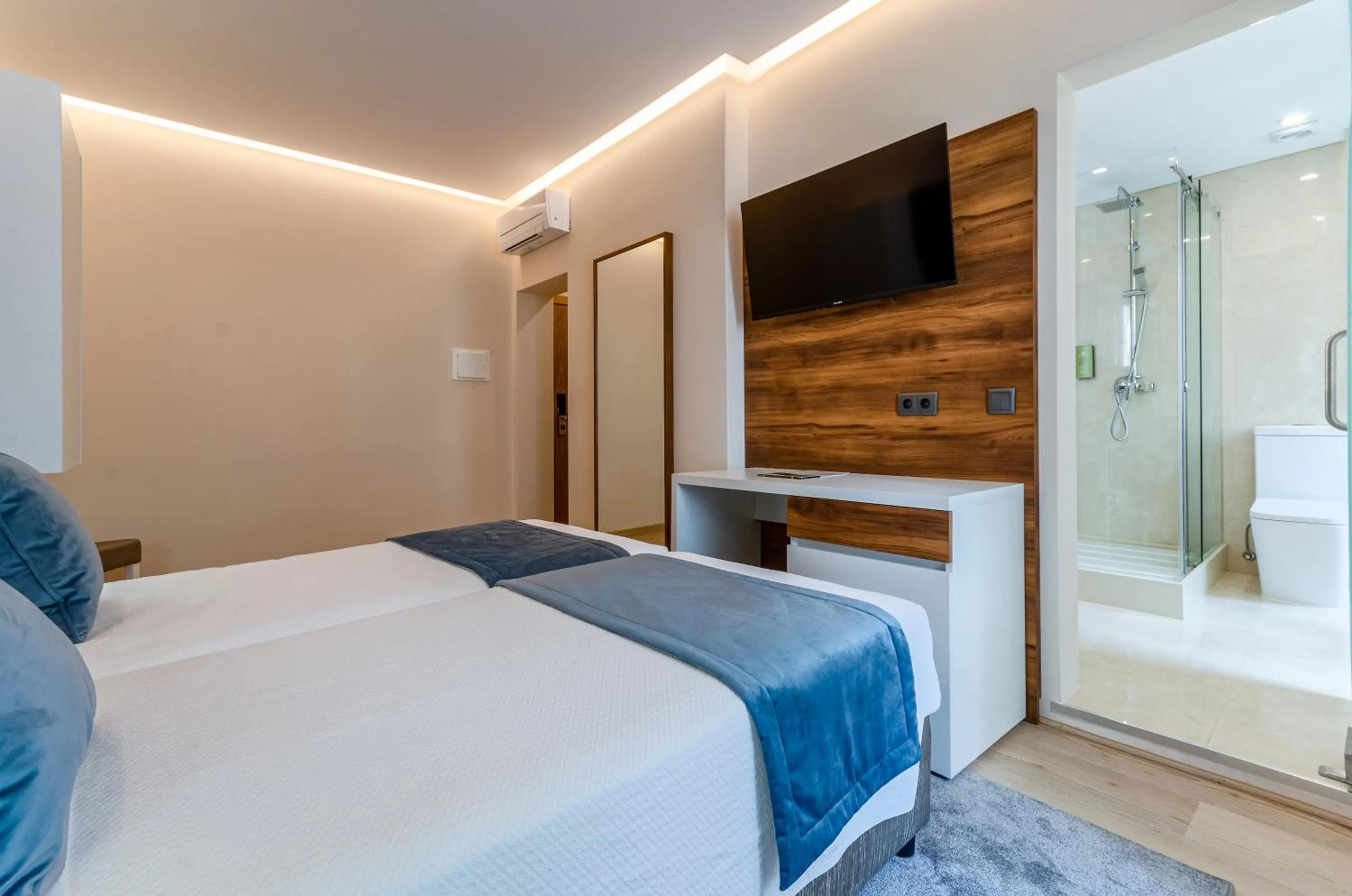 Bed in Hotel Avenida Park