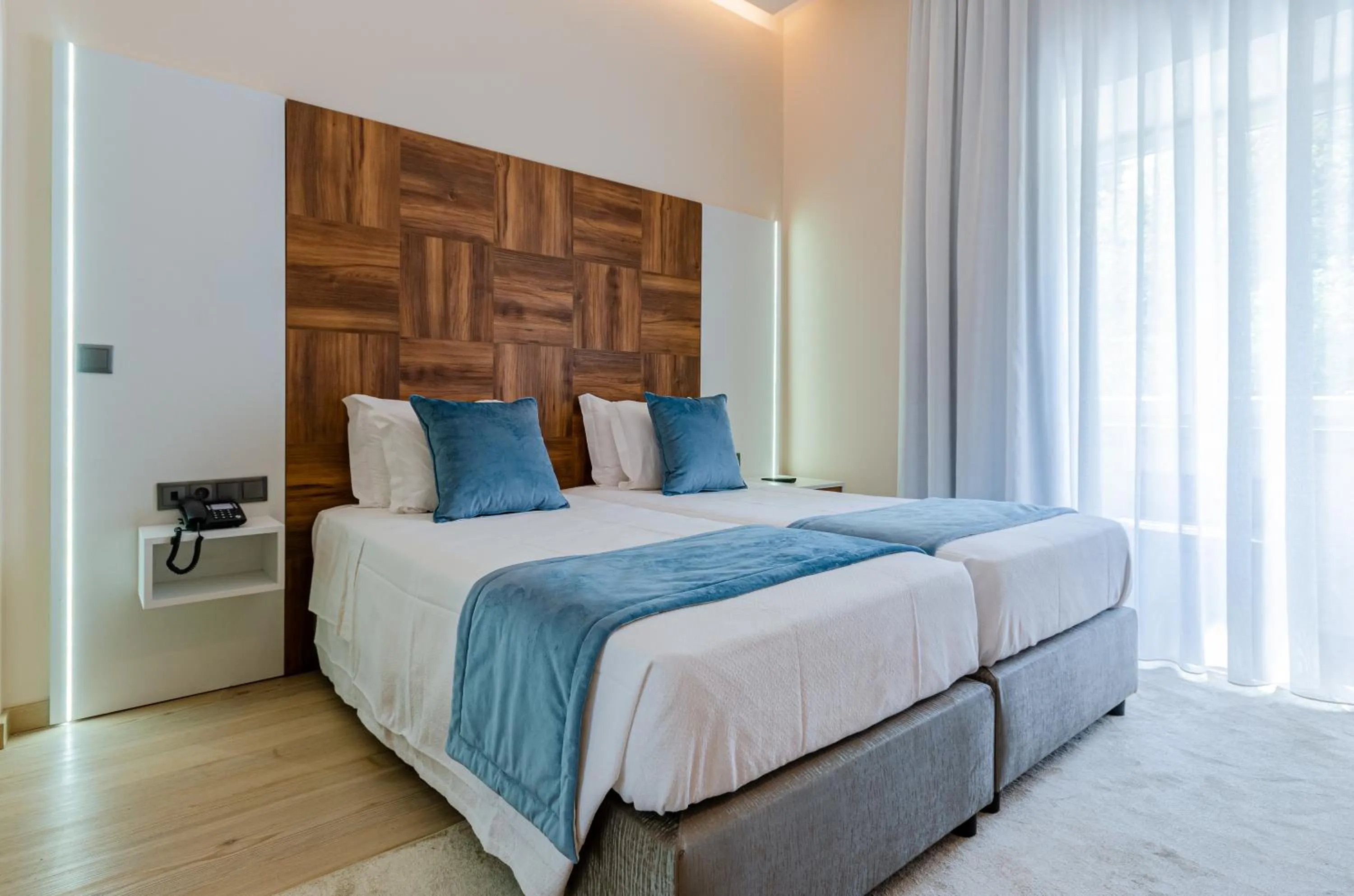 Bed in Hotel Avenida Park