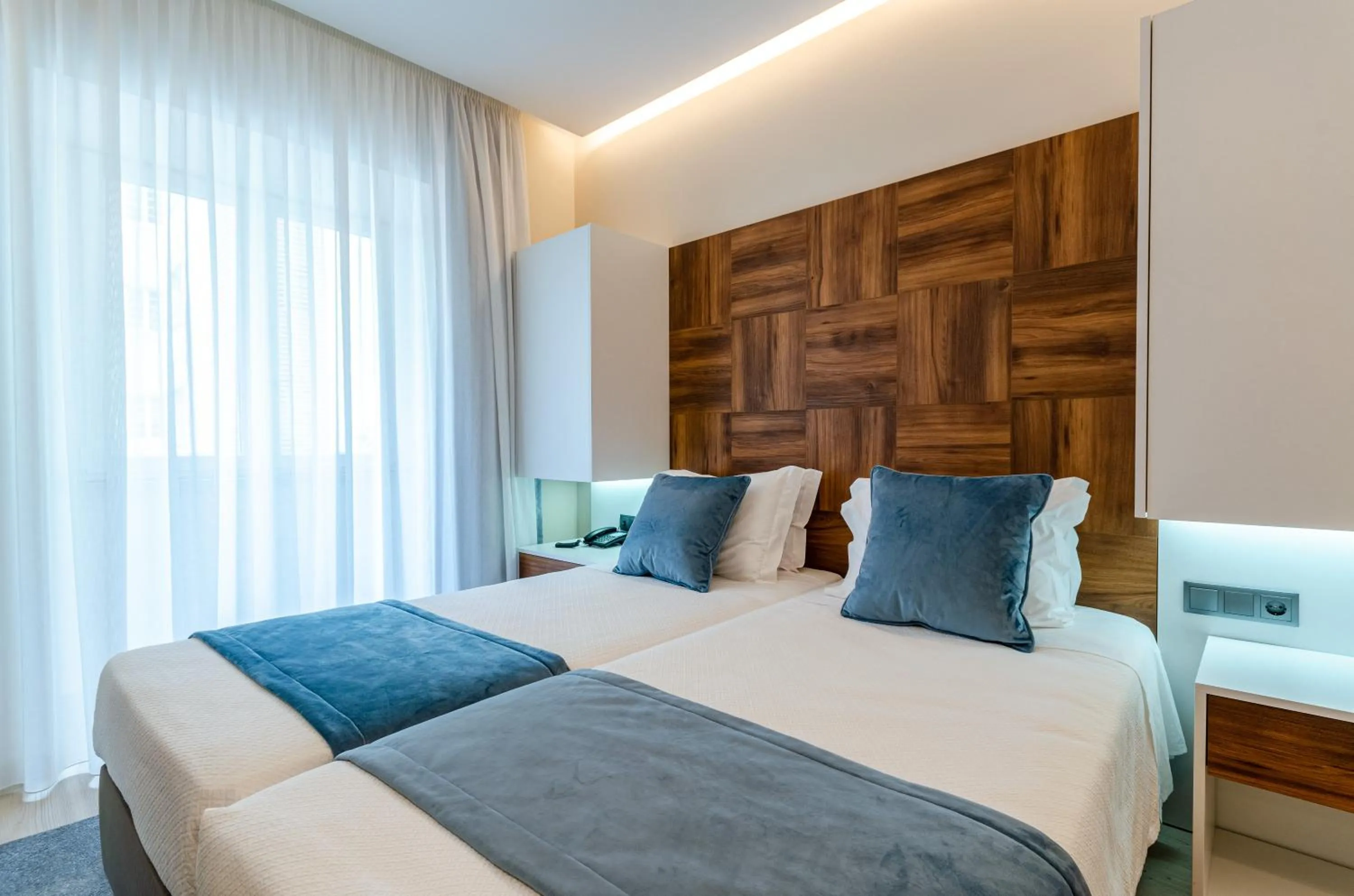 Bed in Hotel Avenida Park