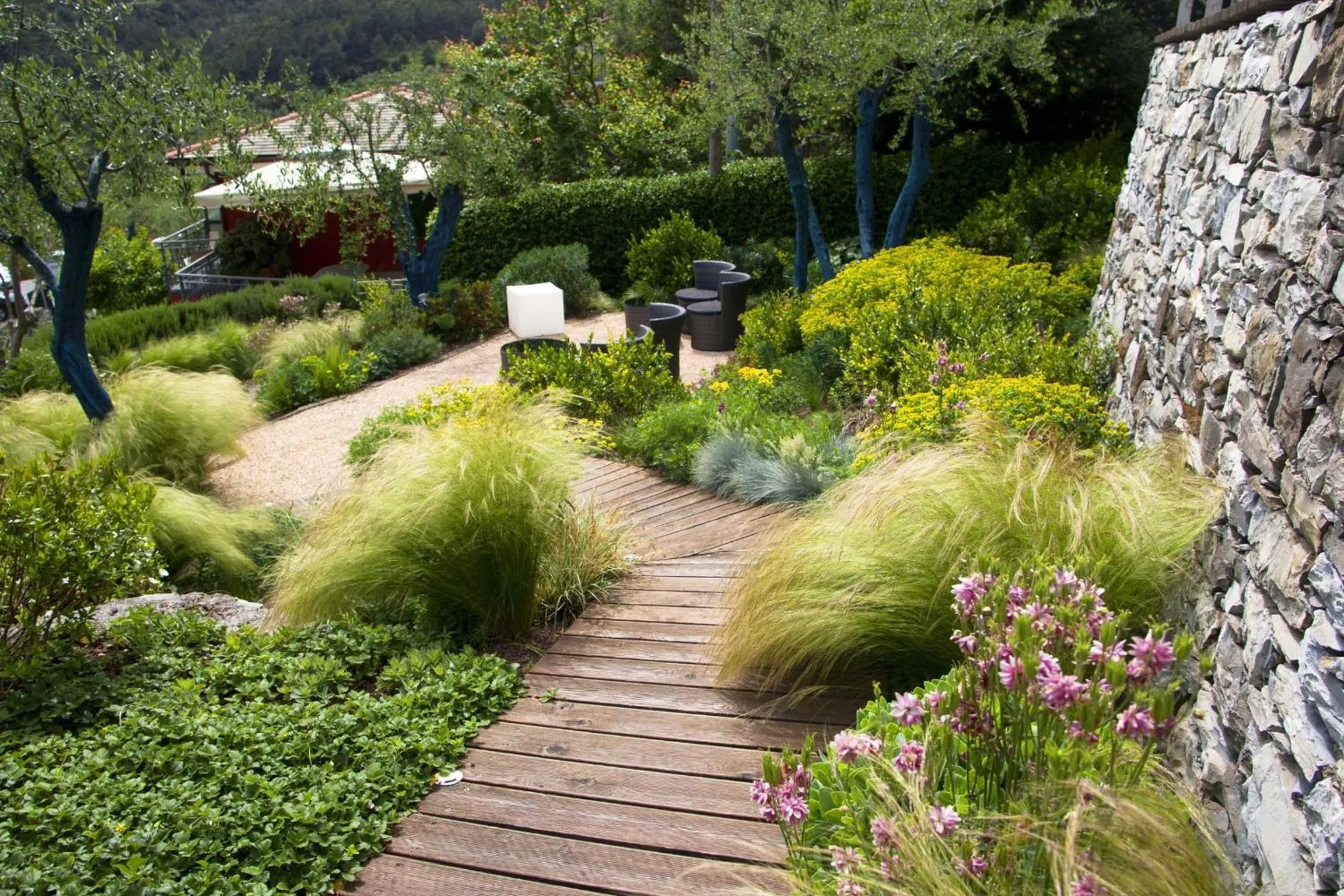 Patio in B&B Il Parco