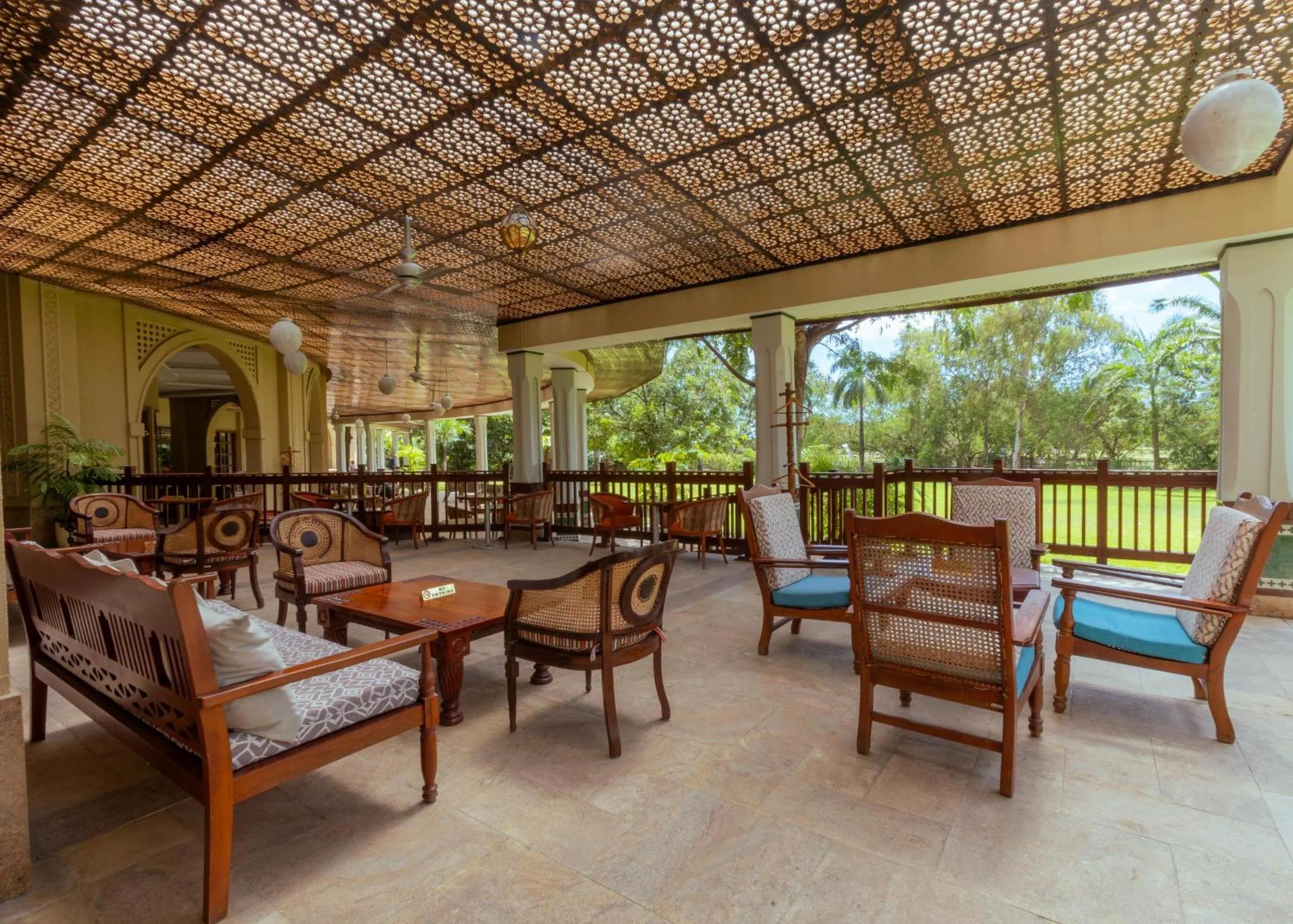 Balcony/Terrace in Dar es Salaam Serena Hotel
