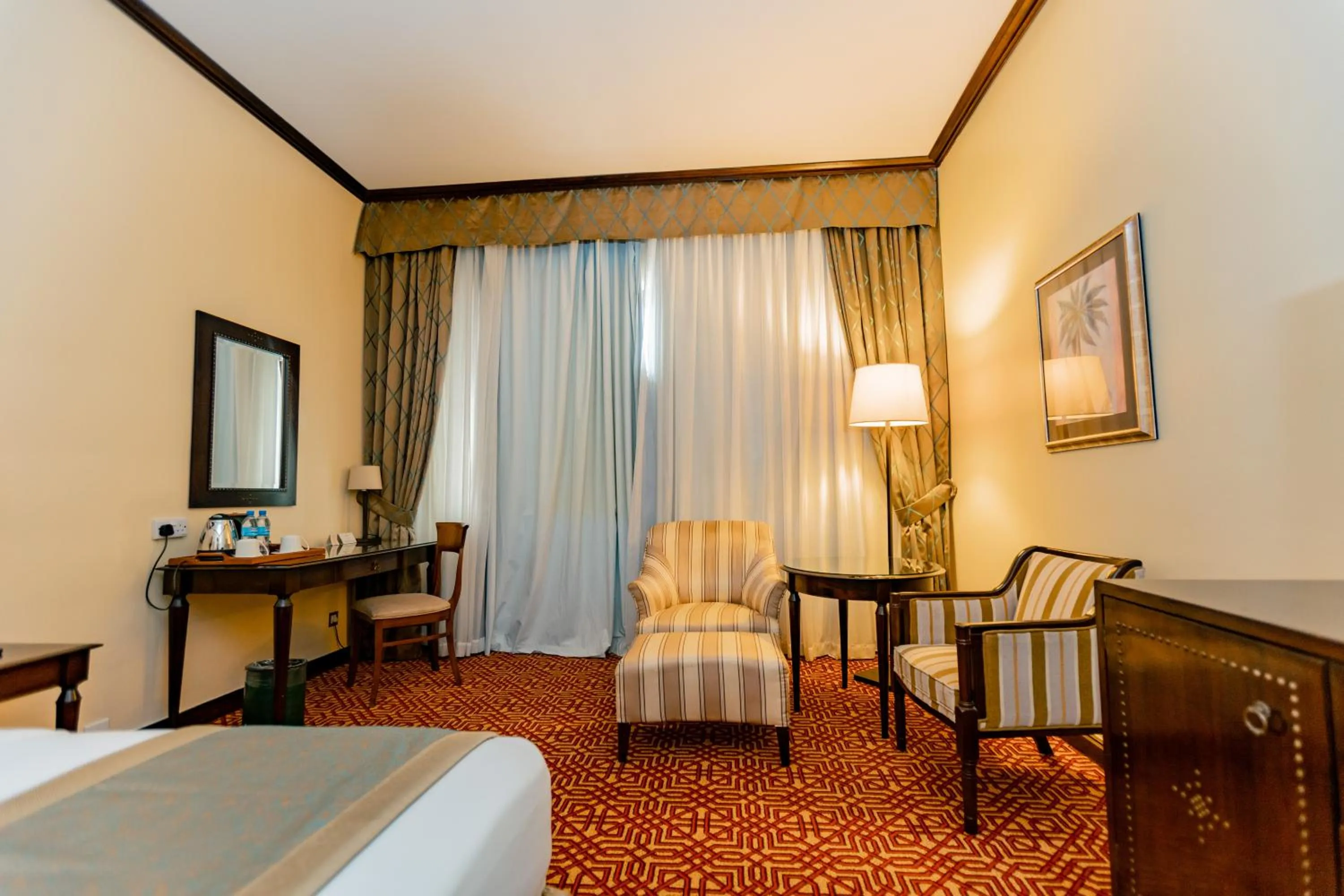 Bedroom in Dar es Salaam Serena Hotel