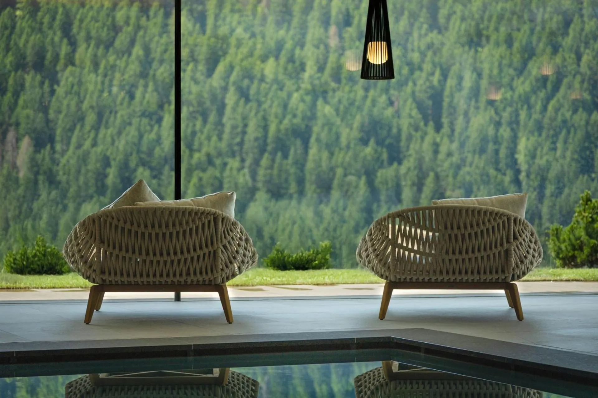 Sauna in Hotel Fanes