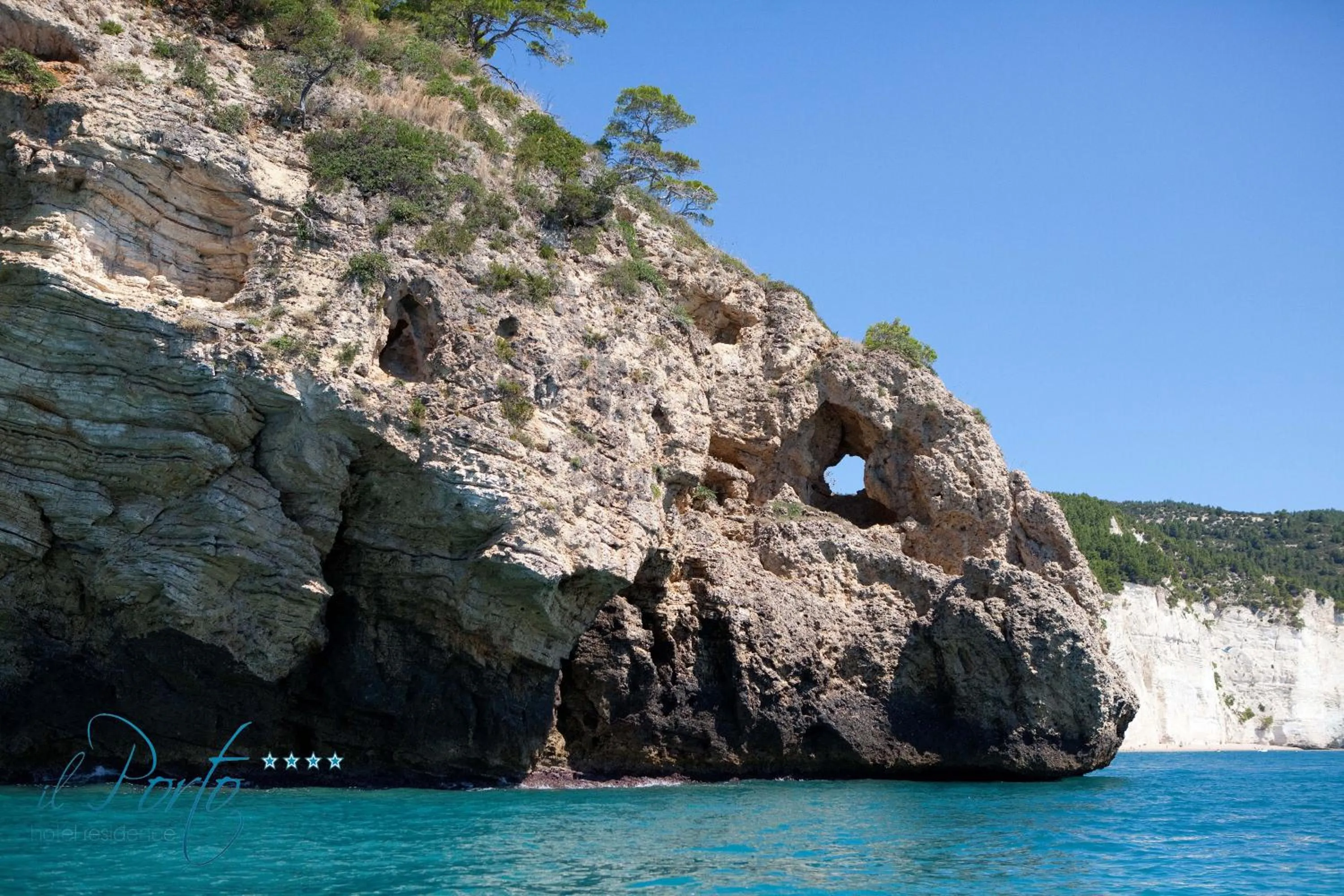Natural landscape in Hotel Residence Il Porto